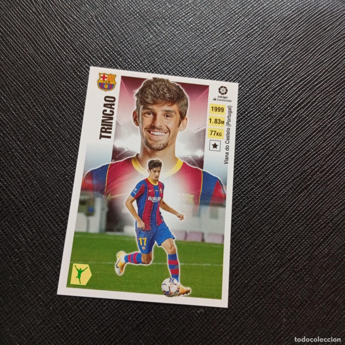 Cromos de f&uacute;tbol: TRINCAO BARCELONA TOP ESTE 2020 2021 CROMO FUTBOL LIGA 20 21 - SIN PEGAR - A97 PG226 FICHAJE 71