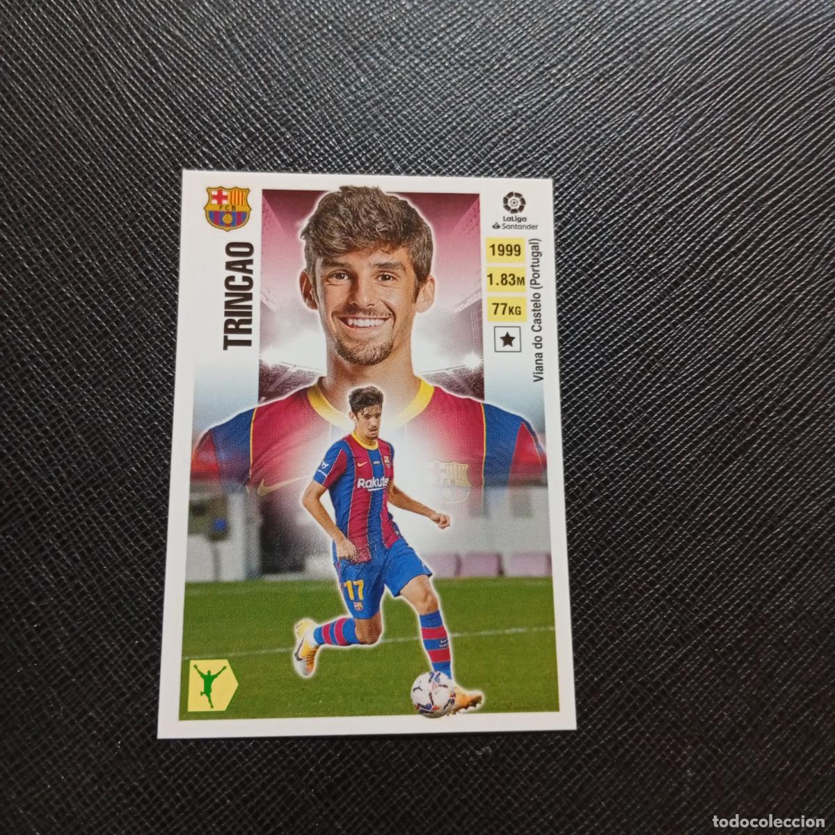 Cromos de f&uacute;tbol: TRINCAO BARCELONA TOP ESTE 2020 2021 CROMO FUTBOL LIGA 20 21 - SIN PEGAR - A97 PG226 FICHAJE 71