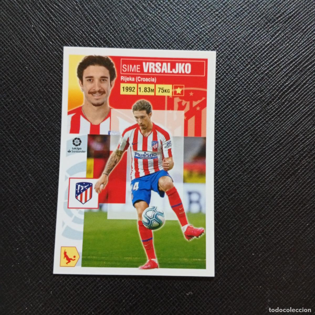 Cromos de f&uacute;tbol: VRSALJKO AT MADRID ESTE 2020 2021 CROMO FUTBOL LIGA 20 21 - SIN PEGAR - A97 PG244 COLOCA