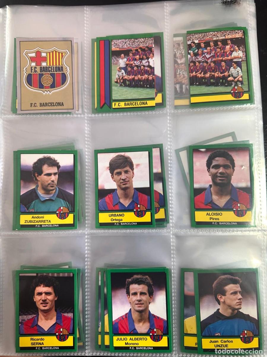 Cromos de f&uacute;tbol: 410 Cromos diferentes Coleccion Avanzada Panini Futbol 90 sin pegar