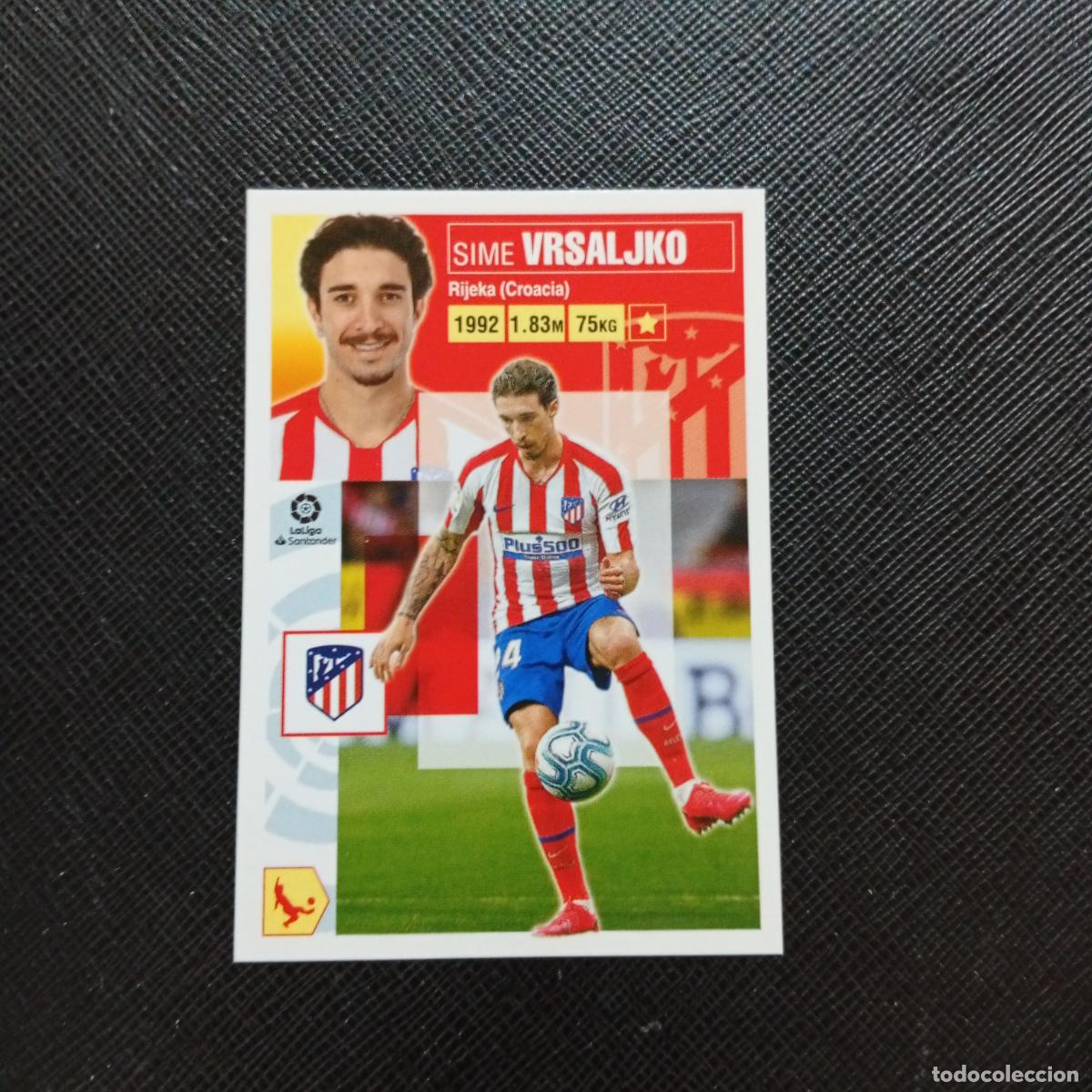 Cromos de f&uacute;tbol: VRSALJKO AT MADRID ESTE 2020 2021 CROMO FUTBOL LIGA 20 21 - SIN PEGAR - A97 PG244 COLOCA