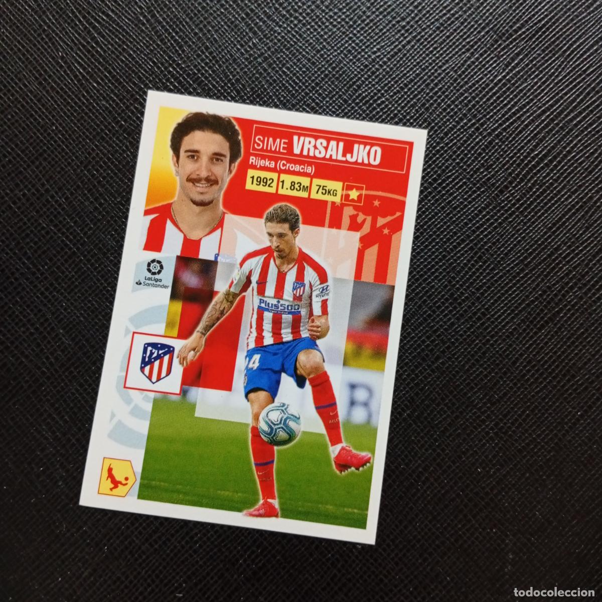 Cromos de f&uacute;tbol: VRSALJKO AT MADRID ESTE 2020 2021 CROMO FUTBOL LIGA 20 21 - SIN PEGAR - A97 PG244 COLOCA