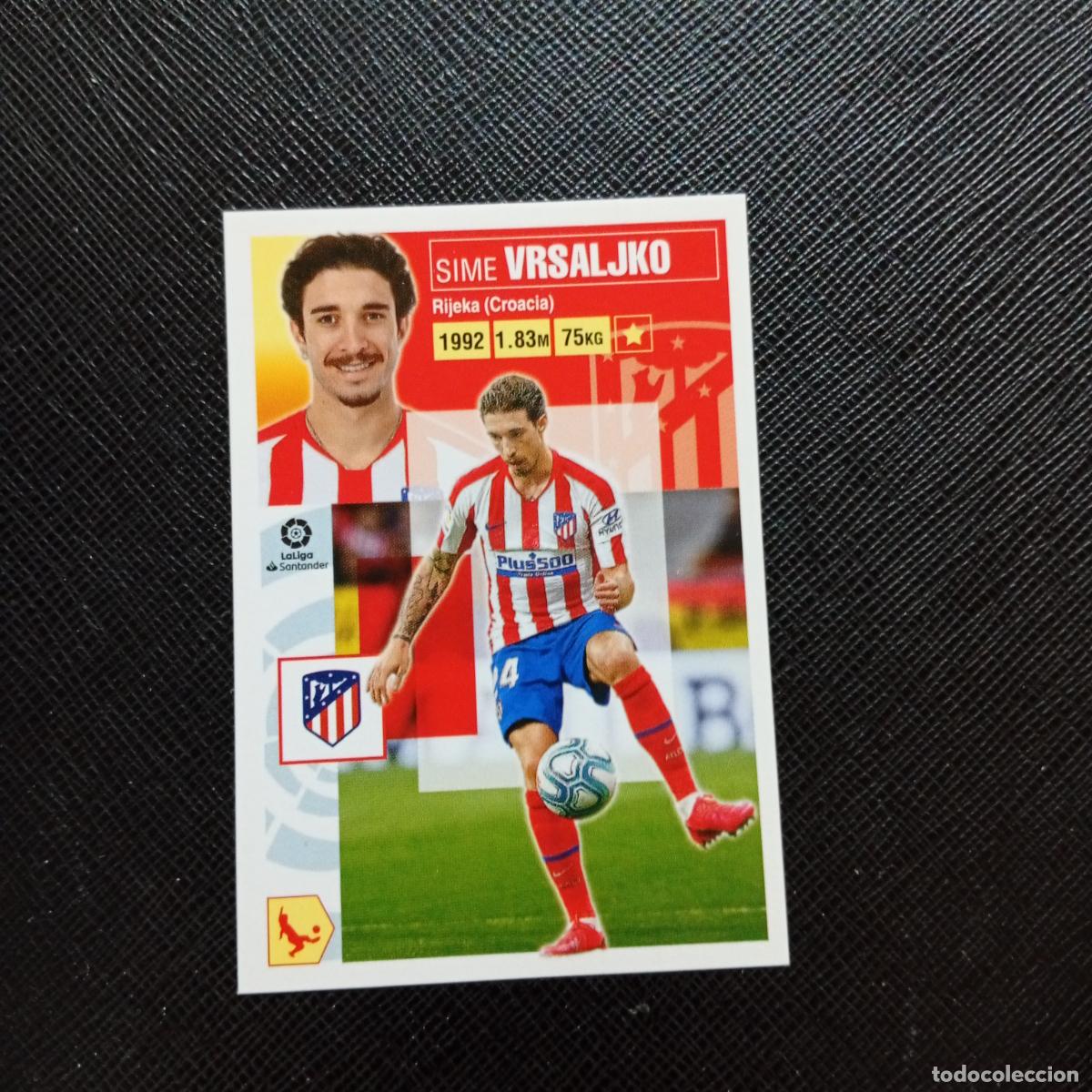 Cromos de f&uacute;tbol: VRSALJKO AT MADRID ESTE 2020 2021 CROMO FUTBOL LIGA 20 21 - SIN PEGAR - A97 PG244 COLOCA
