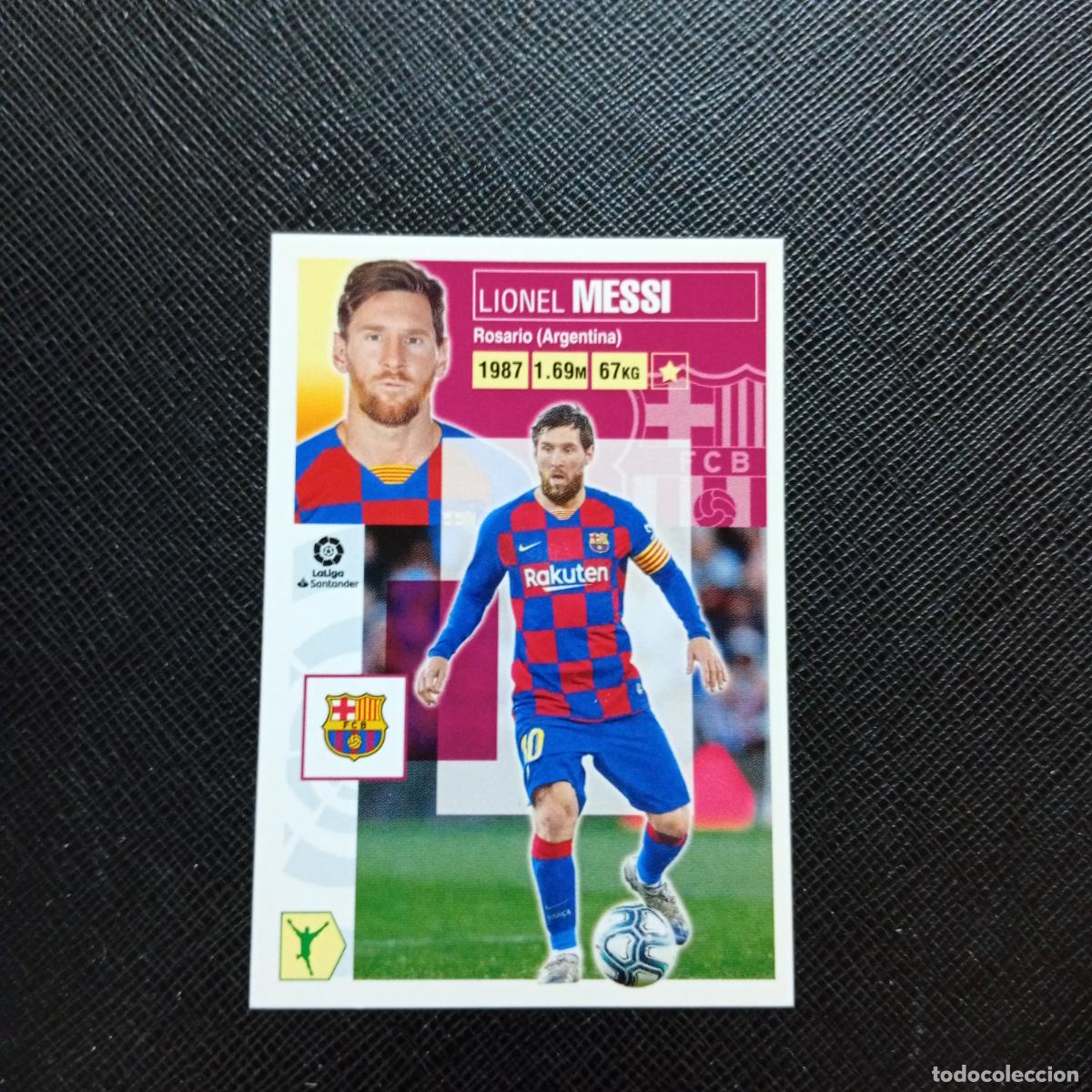 Figurine di Calcio: MESSI BARCELONA ESTE 2020 2021 CROMO FUTBOL LIGA 20 21 - SIN PEGAR - A97 PG253 B