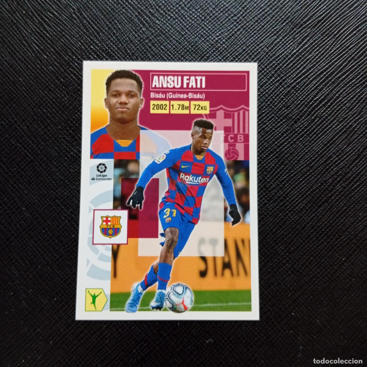 Figurine di Calcio: ANSU FATI BARCELONA ESTE 2020 2021 CROMO FUTBOL LIGA 20 21 - SIN PEGAR - A97 PG244