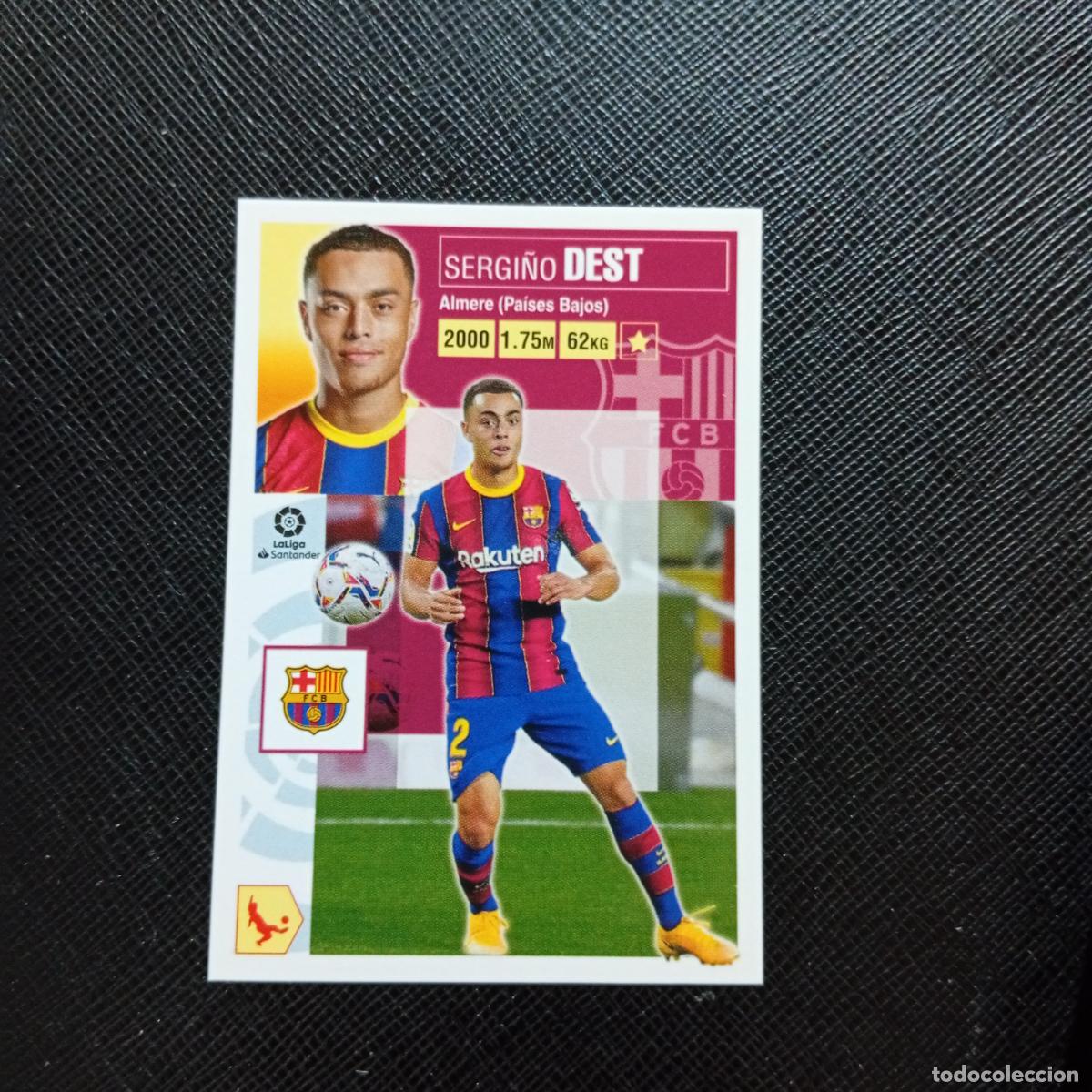 Cromos de f&uacute;tbol: DEST BARCELONA ESTE 2020 2021 CROMO FUTBOL LIGA 20 21 - SIN PEGAR - A97 PG244 COLOCA