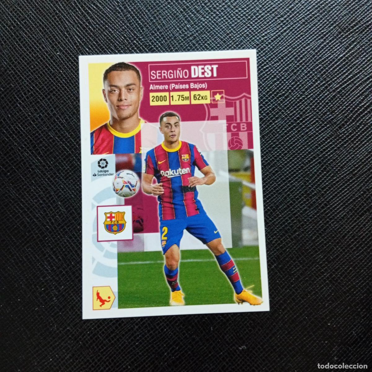 Cromos de f&uacute;tbol: DEST BARCELONA ESTE 2020 2021 CROMO FUTBOL LIGA 20 21 - SIN PEGAR - A97 PG253 COLOCA