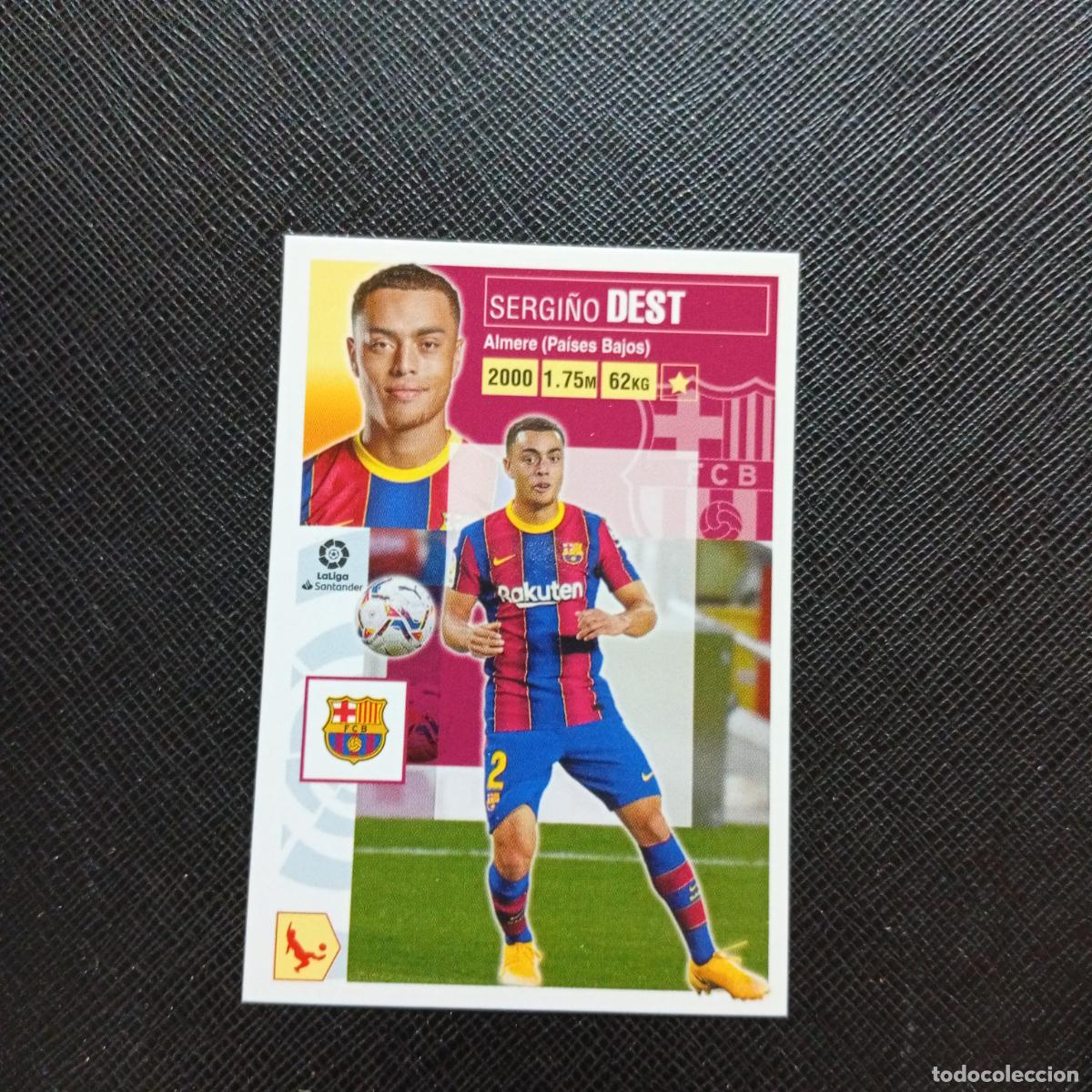 Cromos de f&uacute;tbol: DEST BARCELONA ESTE 2020 2021 CROMO FUTBOL LIGA 20 21 - SIN PEGAR - A97 PG253 COLOCA