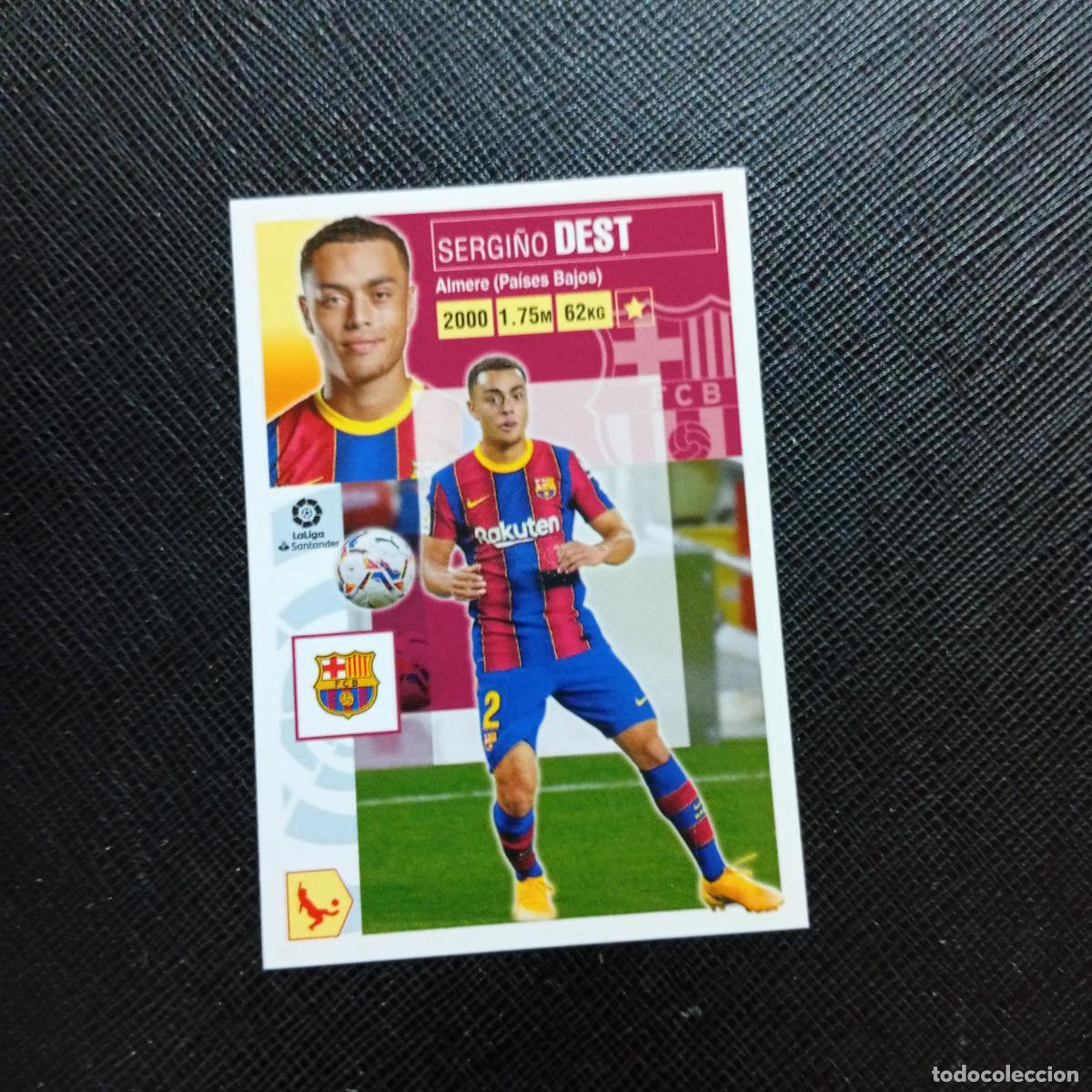 Cromos de f&uacute;tbol: DEST BARCELONA ESTE 2020 2021 CROMO FUTBOL LIGA 20 21 - SIN PEGAR - A97 PG253 COLOCA