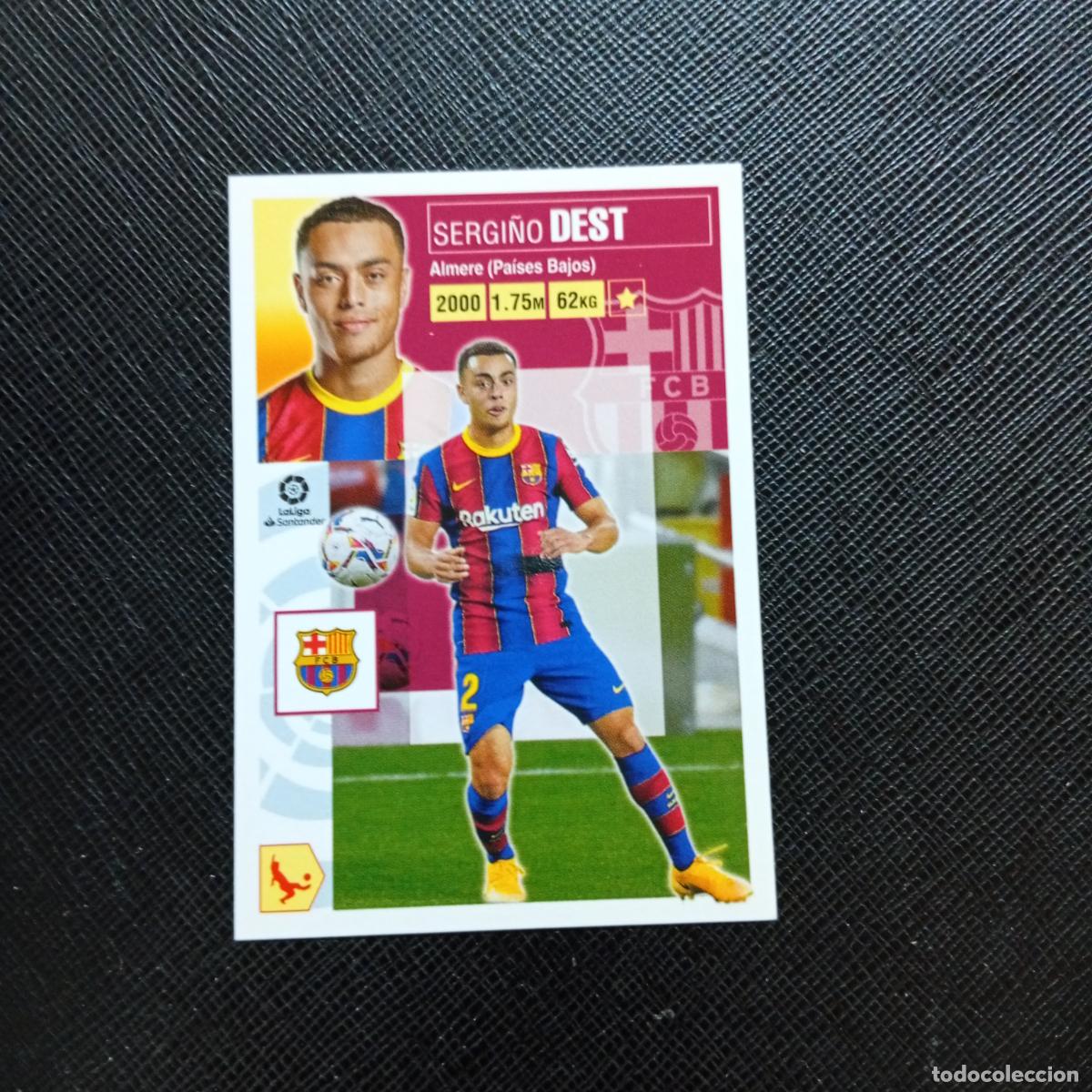 Cromos de f&uacute;tbol: DEST BARCELONA ESTE 2020 2021 CROMO FUTBOL LIGA 20 21 - SIN PEGAR - A97 PG253 COLOCA