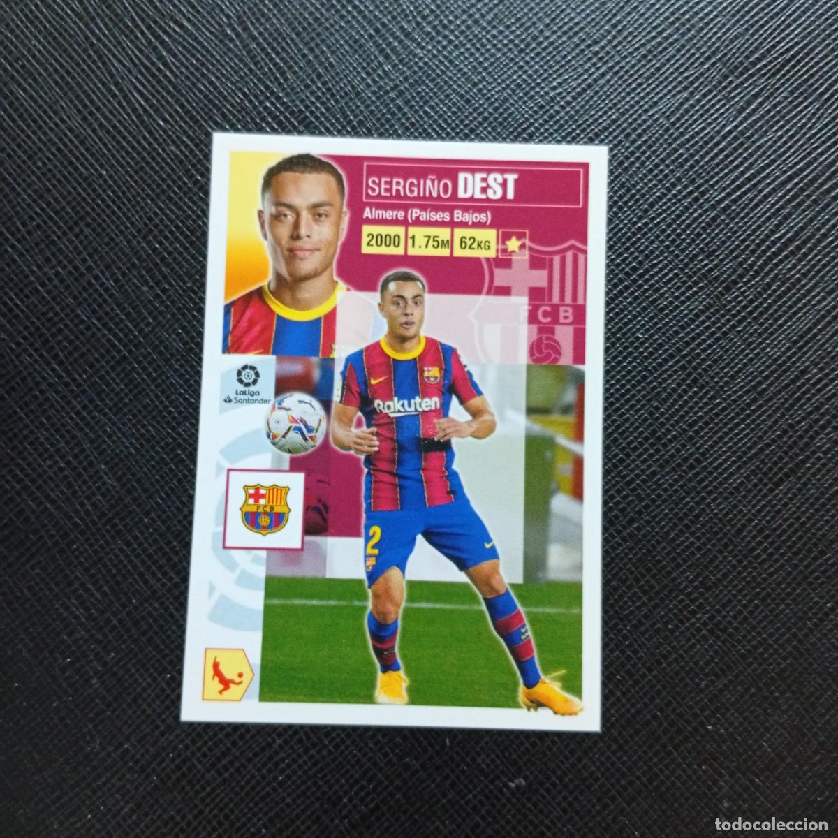 Cromos de f&uacute;tbol: DEST BARCELONA ESTE 2020 2021 CROMO FUTBOL LIGA 20 21 - SIN PEGAR - A97 PG253 COLOCA