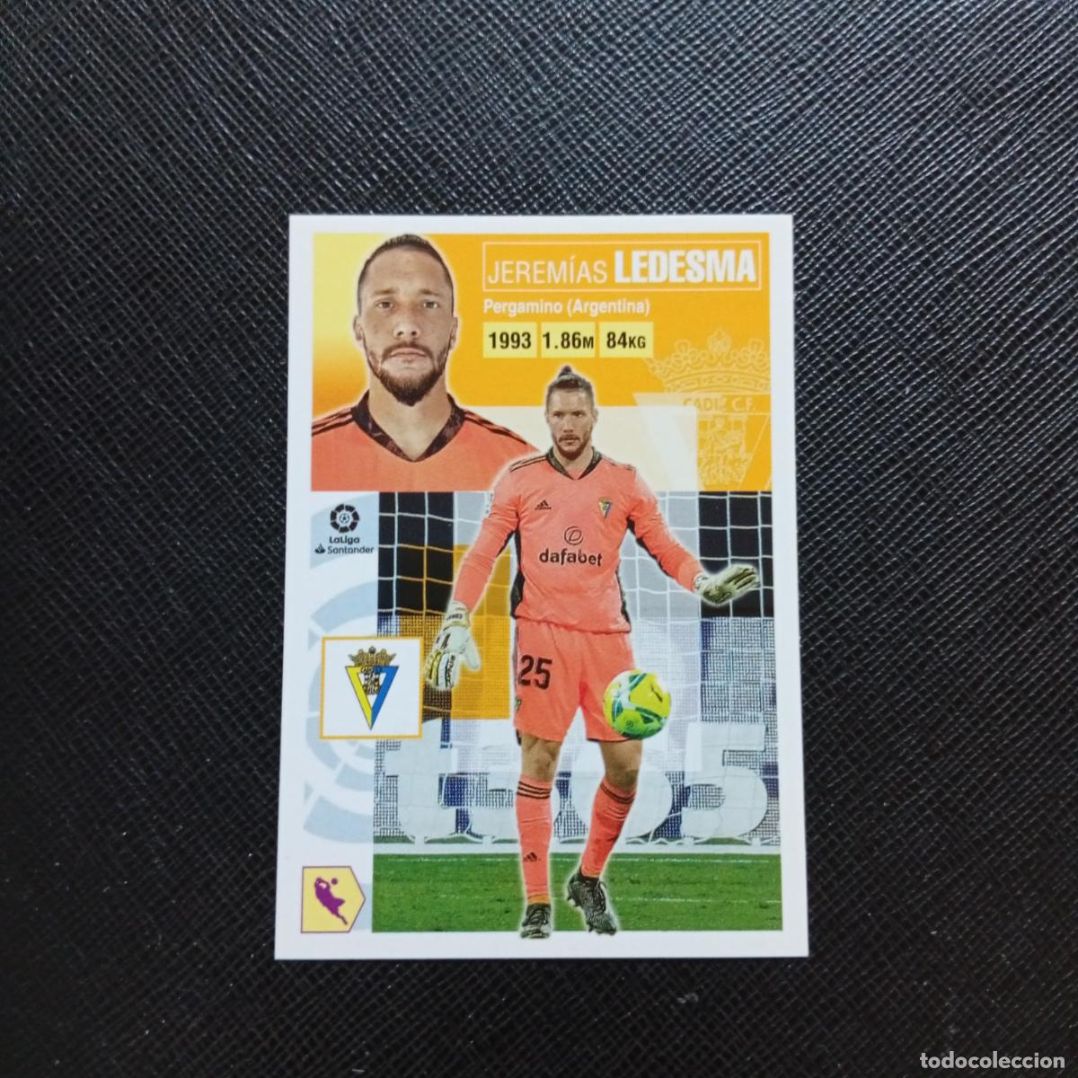 Cromos de f&uacute;tbol: LEDESMA CADIZ ESTE 2020 2021 CROMO FUTBOL LIGA 20 21 - SIN PEGAR - A97 PG262 COLOCA