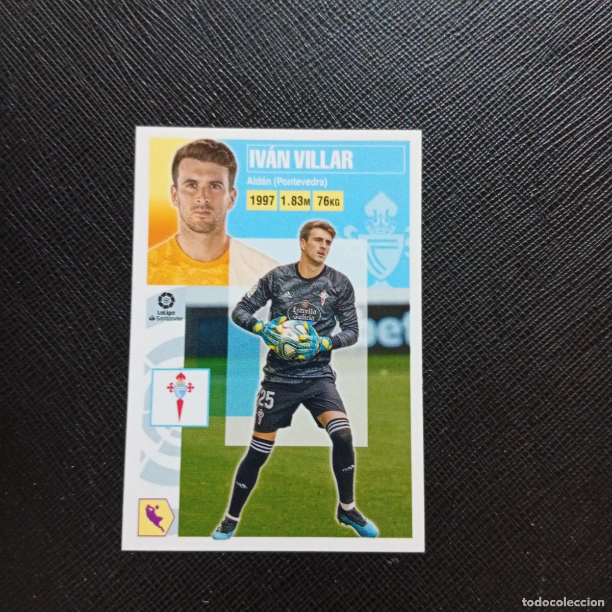 Cromos de f&uacute;tbol: IVAN VILLAR CELTA ESTE 2020 2021 CROMO FUTBOL LIGA 20 21 - SIN PEGAR - A97 PG262 COLOCA
