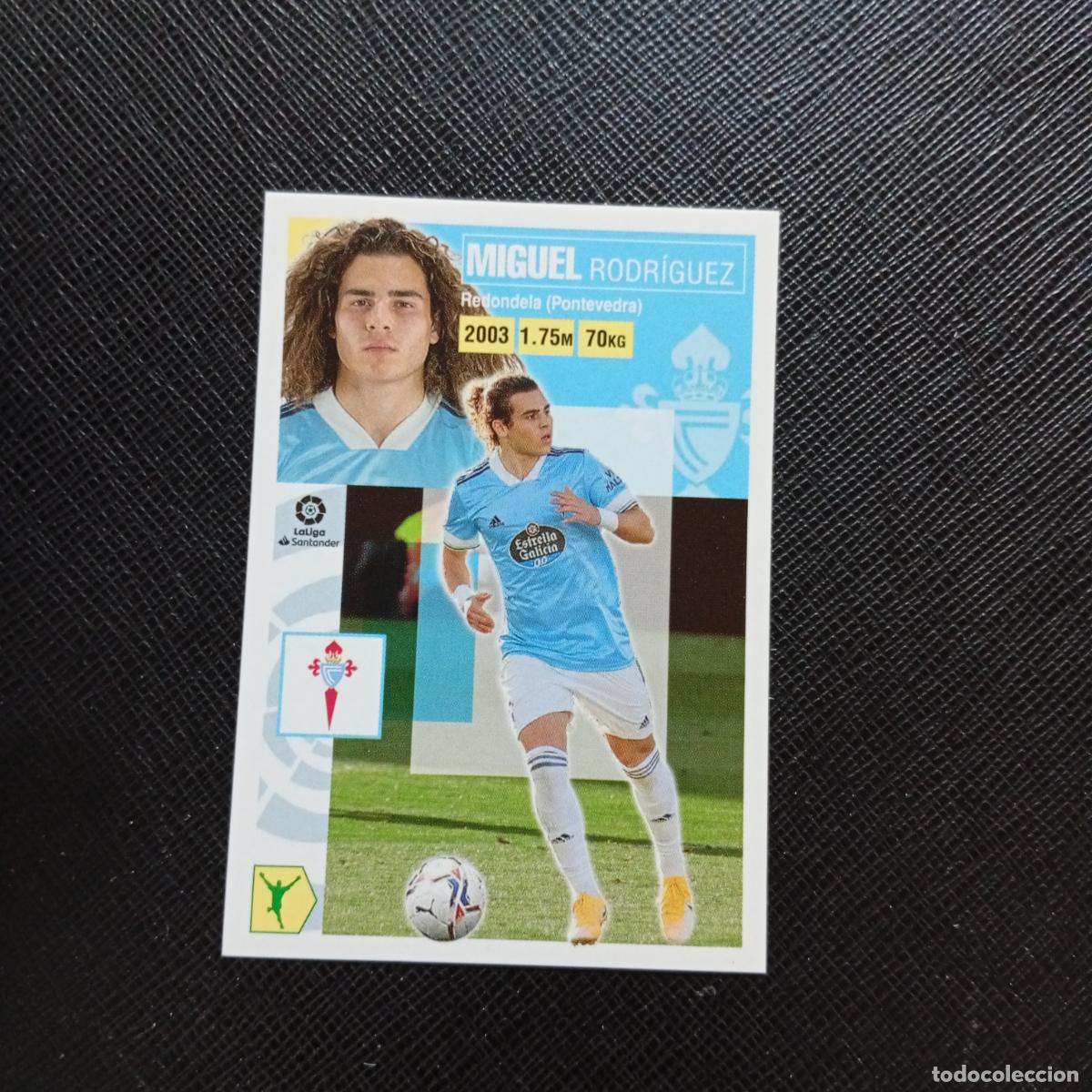 Cromos de f&uacute;tbol: MIGUEL CELTA ESTE 2020 2021 CROMO FUTBOL LIGA 20 21 - SIN PEGAR - A97 PG262 COLOCA