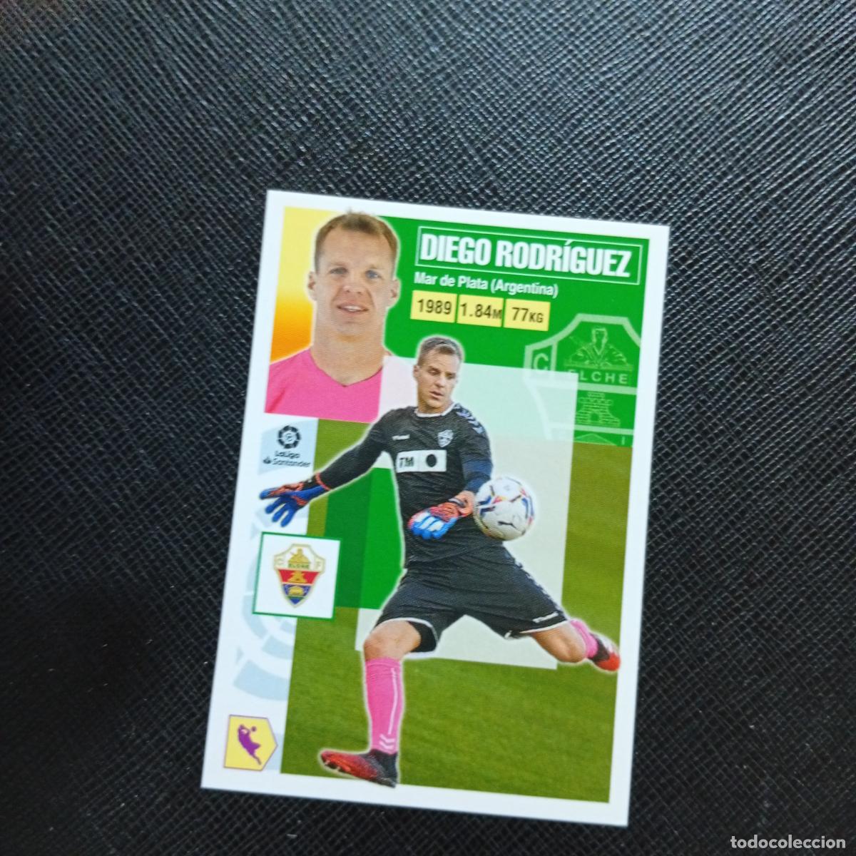 Cromos de f&uacute;tbol: DIEGO RODRIGUEZ ELCHE ESTE 2020 2021 CROMO FUTBOL LIGA 20 21 - SIN PEGAR - A97 PG271 COLOCA