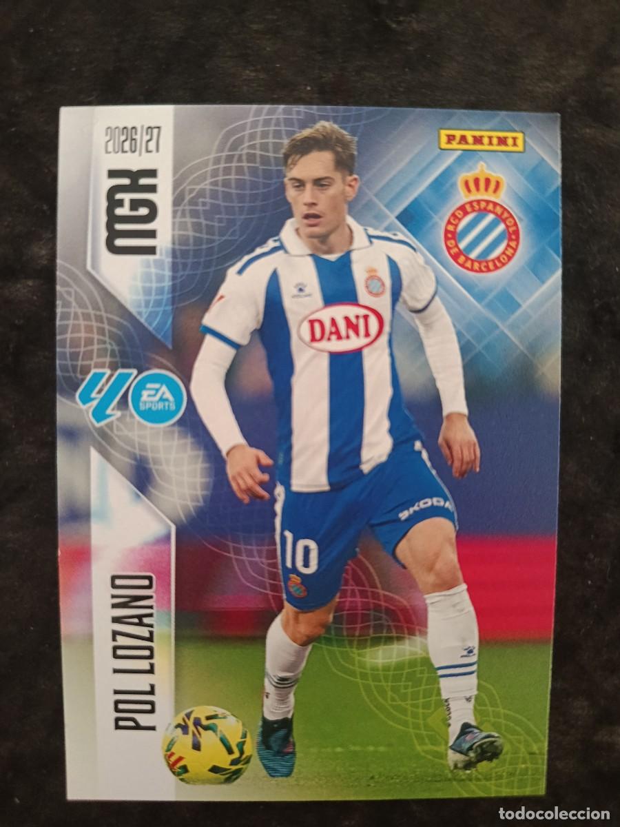 Cartes &agrave; collectionner de Football: MGK 2026/27 MEGACRACKS PANINI. #173 POL LOZANO. RCD. ESPA&Ntilde;OL.