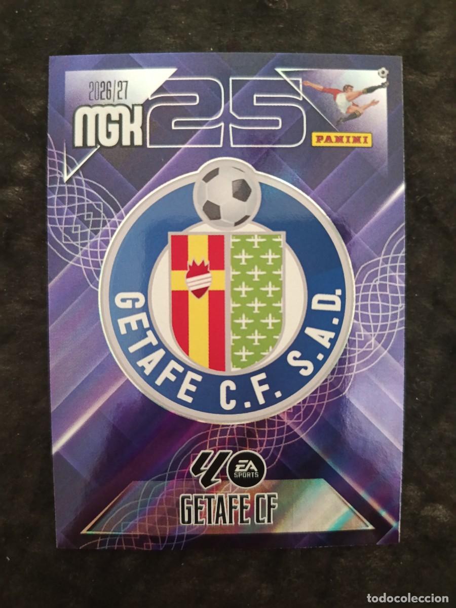 Cartes &agrave; collectionner de Football: MGK 2026/27 MEGACRACKS PANINI. #181 ESCUDO GETAFE CF.