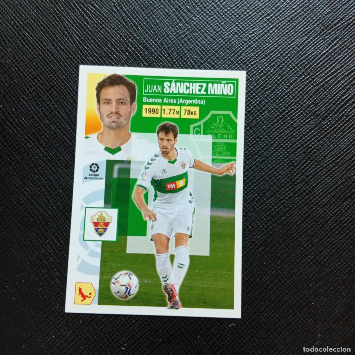 Cromos de f&uacute;tbol: SANCHEZ MI&Ntilde;O ELCHE ESTE 2020 2021 CROMO FUTBOL LIGA 20 21 - SIN PEGAR - A97 PG271 COLOCA