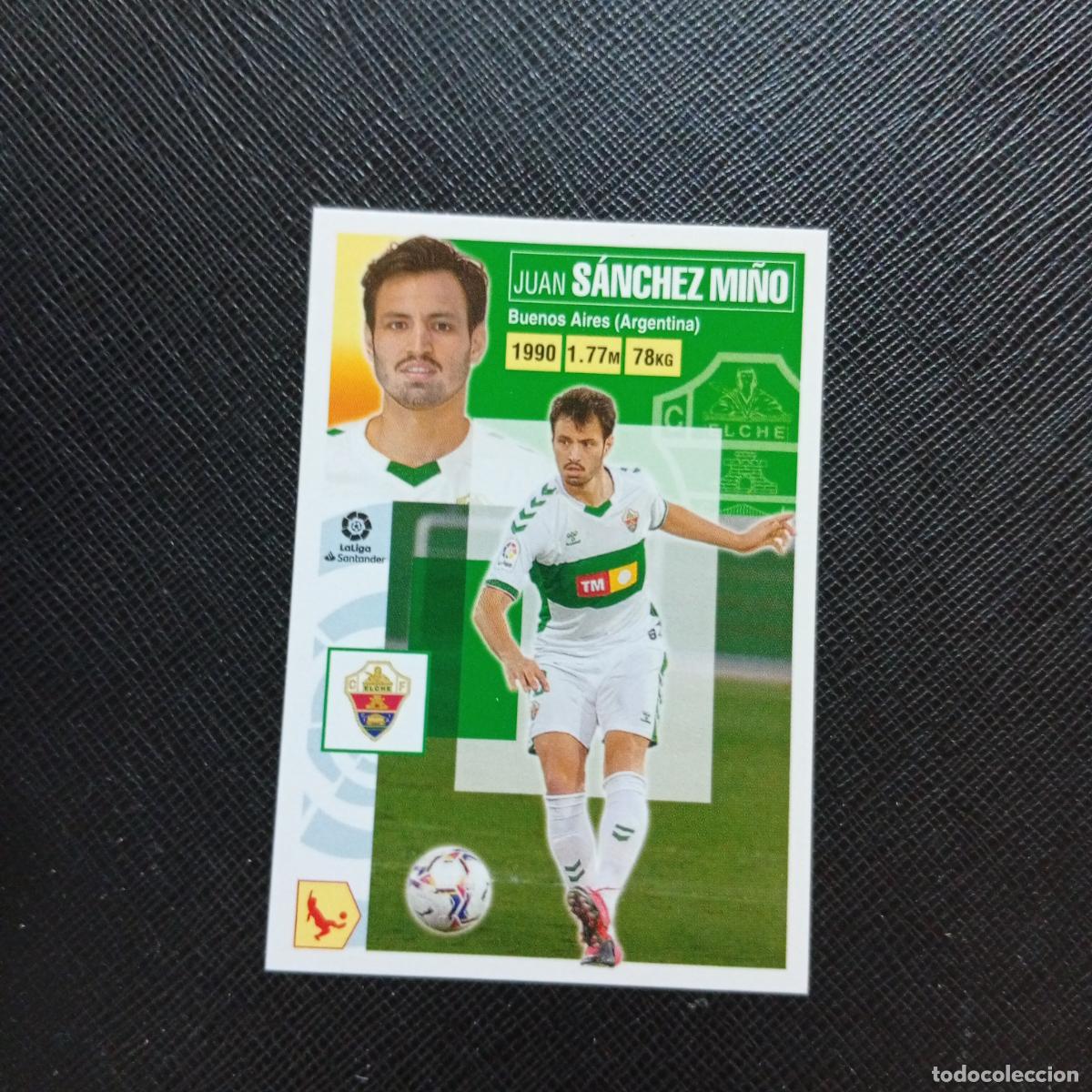 Cromos de f&uacute;tbol: SANCHEZ MI&Ntilde;O ELCHE ESTE 2020 2021 CROMO FUTBOL LIGA 20 21 - SIN PEGAR - A97 PG271 COLOCA