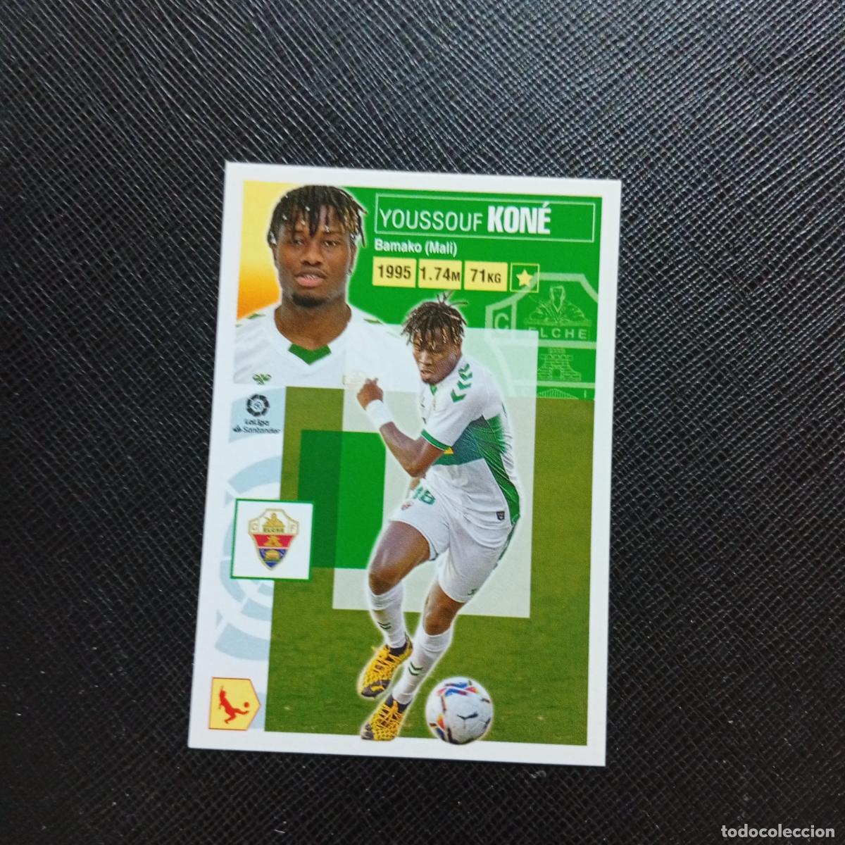Cromos de f&uacute;tbol: KONE ELCHE ESTE 2020 2021 CROMO FUTBOL LIGA 20 21 - SIN PEGAR - A97 PG271 COLOCA