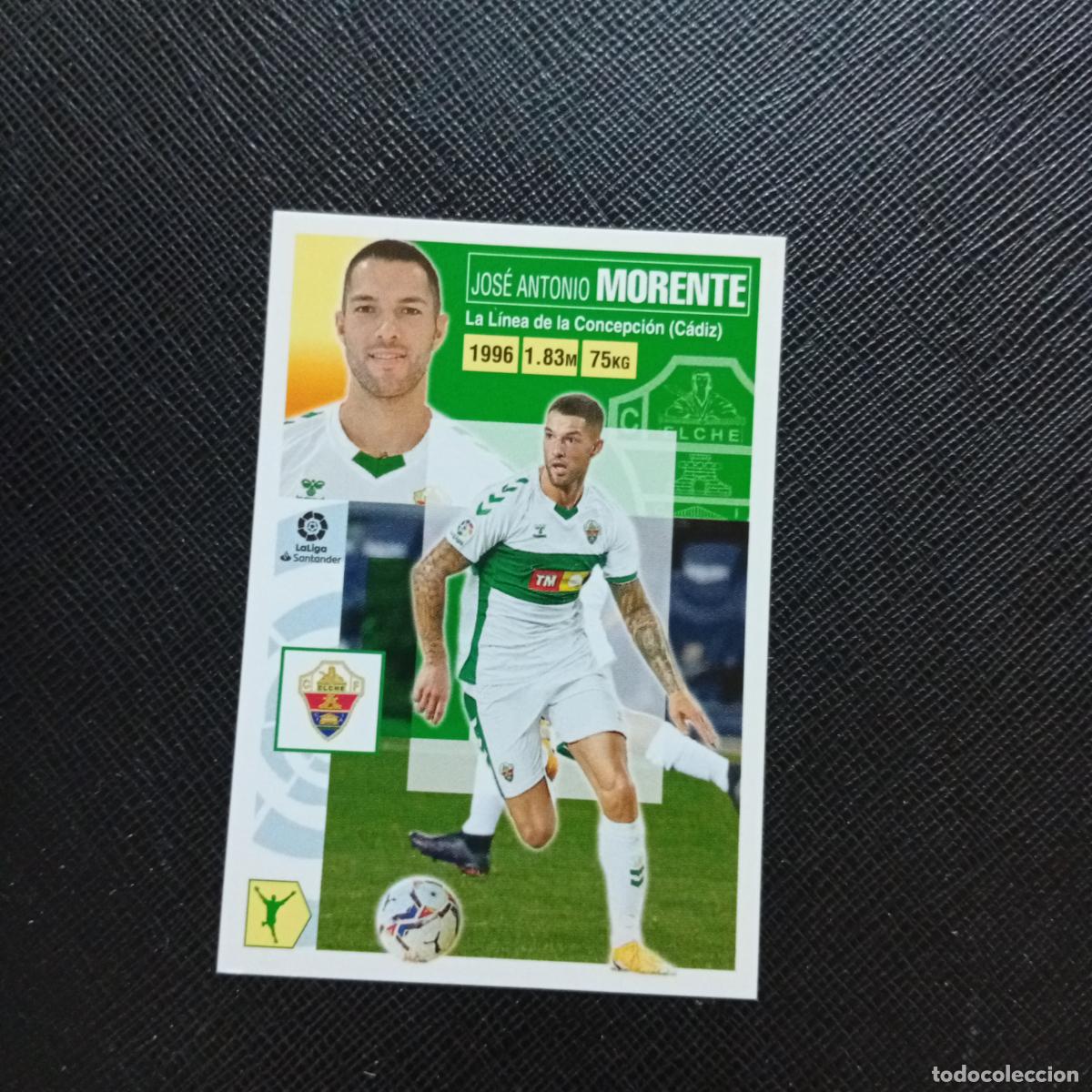 Cartes &agrave; collectionner de Football: MORENTE ELCHE ESTE 2020 2021 CROMO FUTBOL LIGA 20 21 - SIN PEGAR - A97 PG271 COLOCA