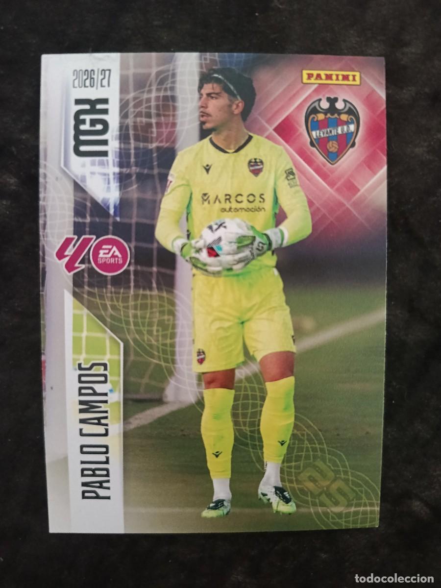 Cartes &agrave; collectionner de Football: MGK 2026/27 MEGACRACKS PANINI. #201 PABLO CAMPOS. LEVANTE U.D.