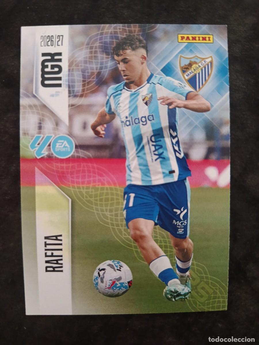Cartes &agrave; collectionner de Football: MGK 2026/27 MEGACRACKS PANINI. #242 RAFITA. MALAGA CF.
