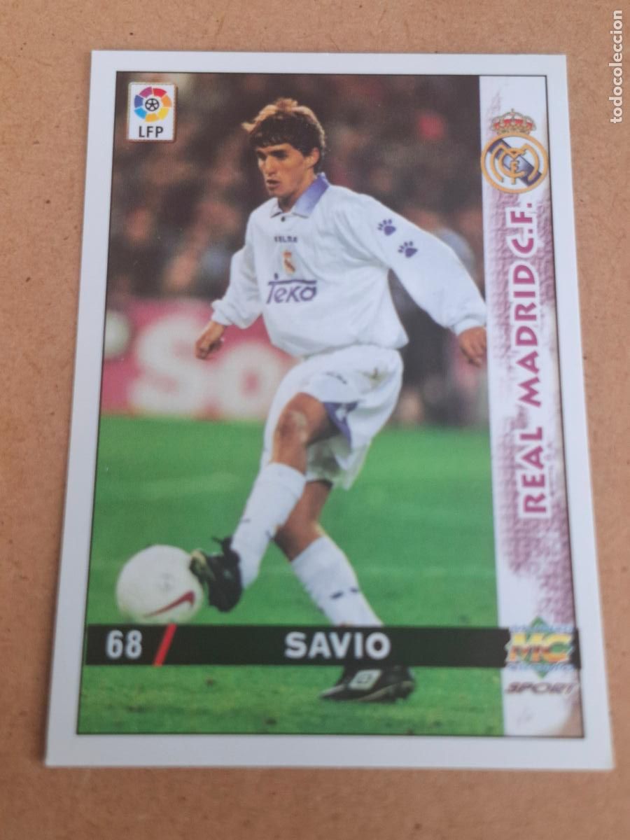Cartes &agrave; collectionner de Football: MUNDICROMO 98 99 1998 1999 - 68 SAVIO - REAL MADRID (CV)