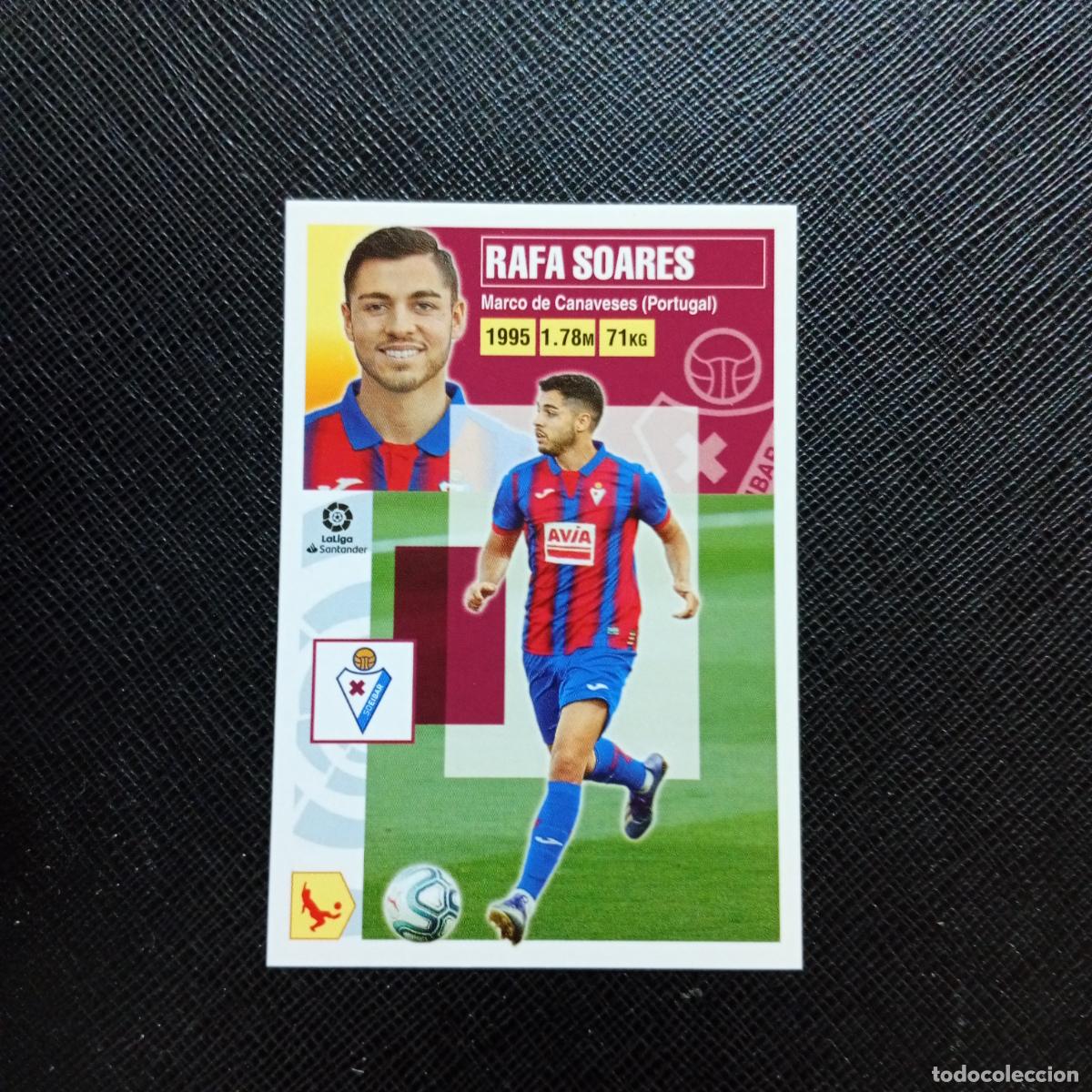 Football Stickers: RAFA SOARES EIBAR ESTE 2020 2021 CROMO FUTBOL LIGA 20 21 - SIN PEGAR - A97 PG280 COLOCA