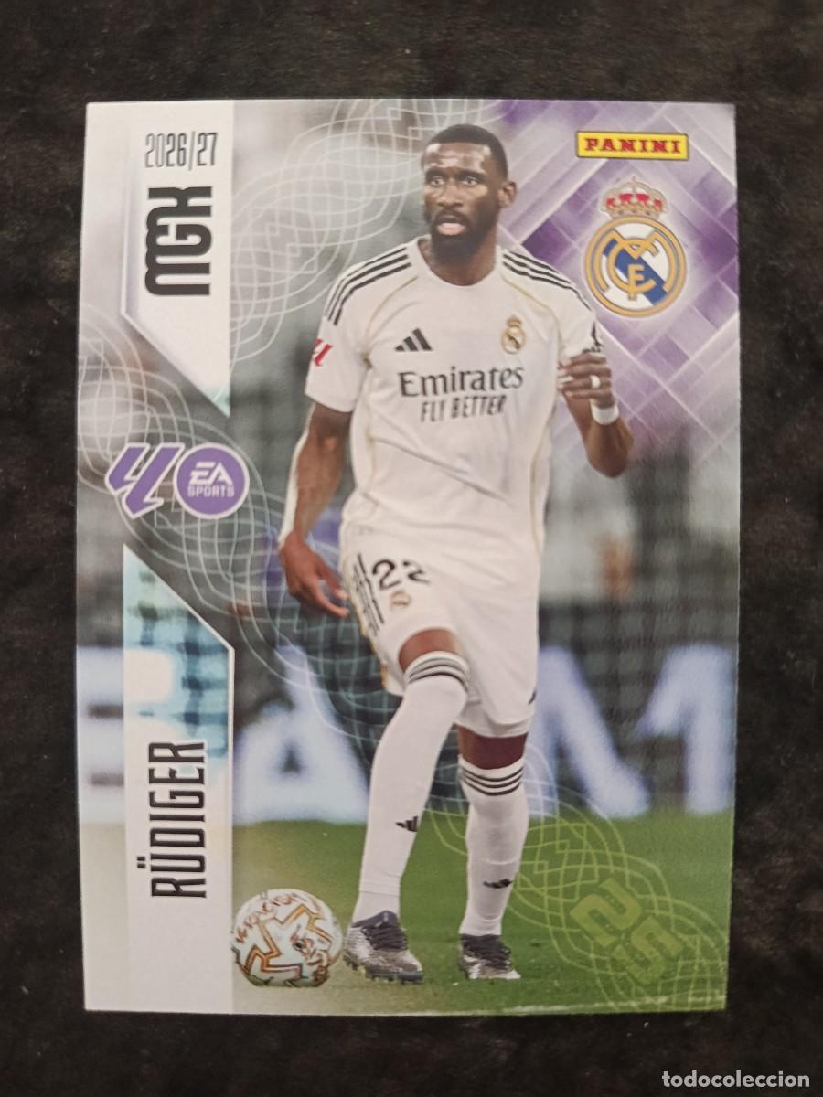 Football Stickers: MGK 2026/27 MEGACRACKS PANINI. #223 R&Uuml;DIGER. R.MADRID
