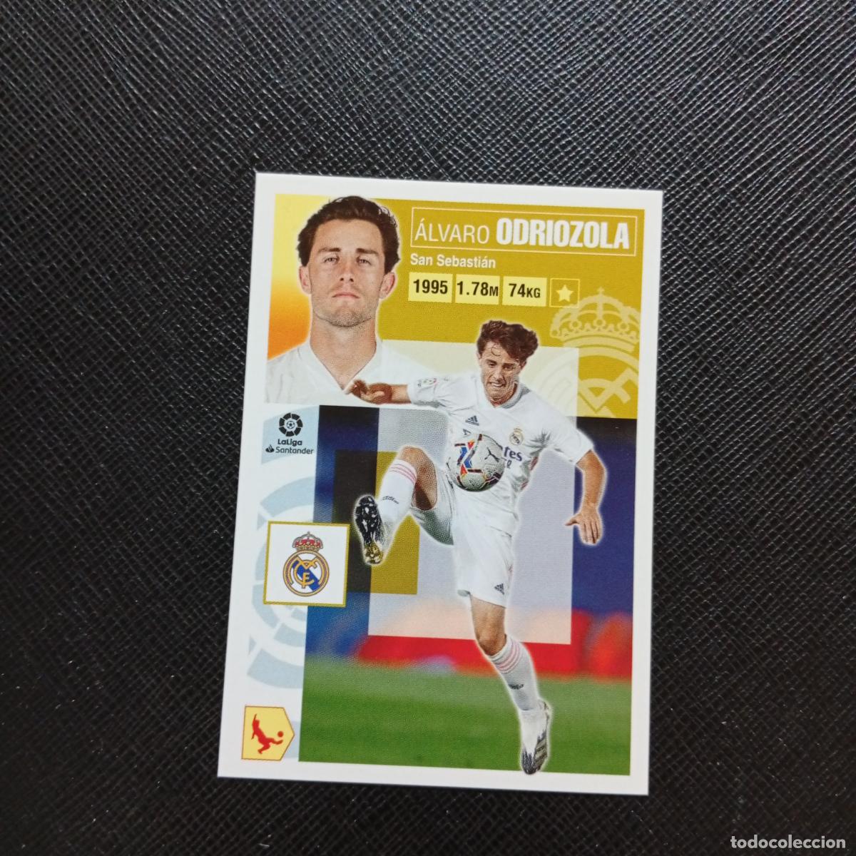 Football Stickers: ODRIOZOLA REAL MADRID ESTE 2020 2021 CROMO FUTBOL LIGA 20 21 - SIN PEGAR - A97 PG280 COLOCA
