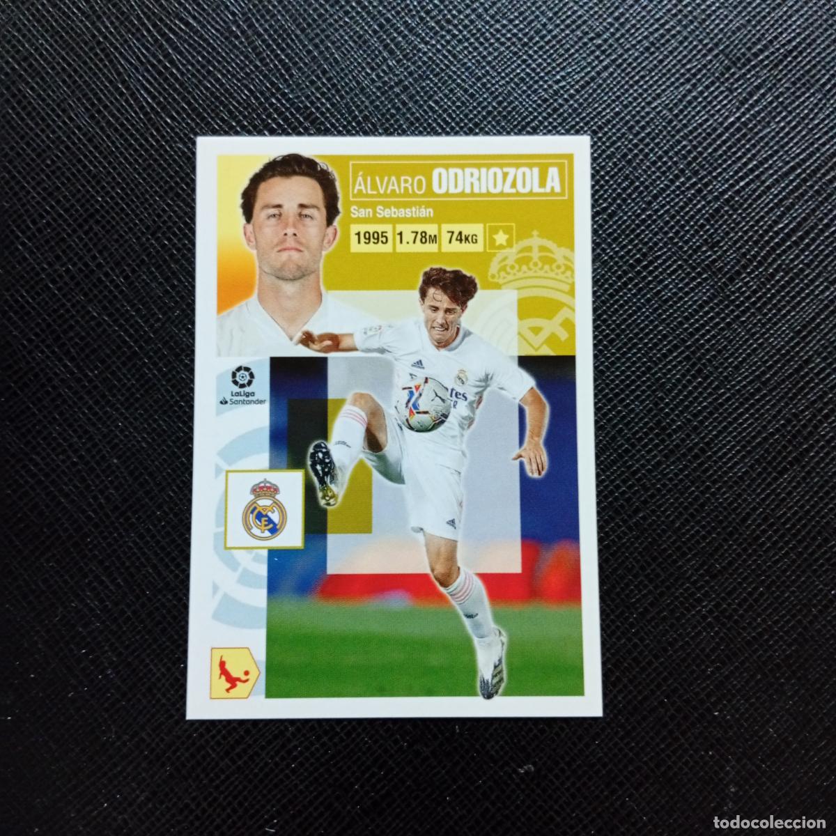 Football Stickers: ODRIOZOLA REAL MADRID ESTE 2020 2021 CROMO FUTBOL LIGA 20 21 - SIN PEGAR - A97 PG280 COLOCA