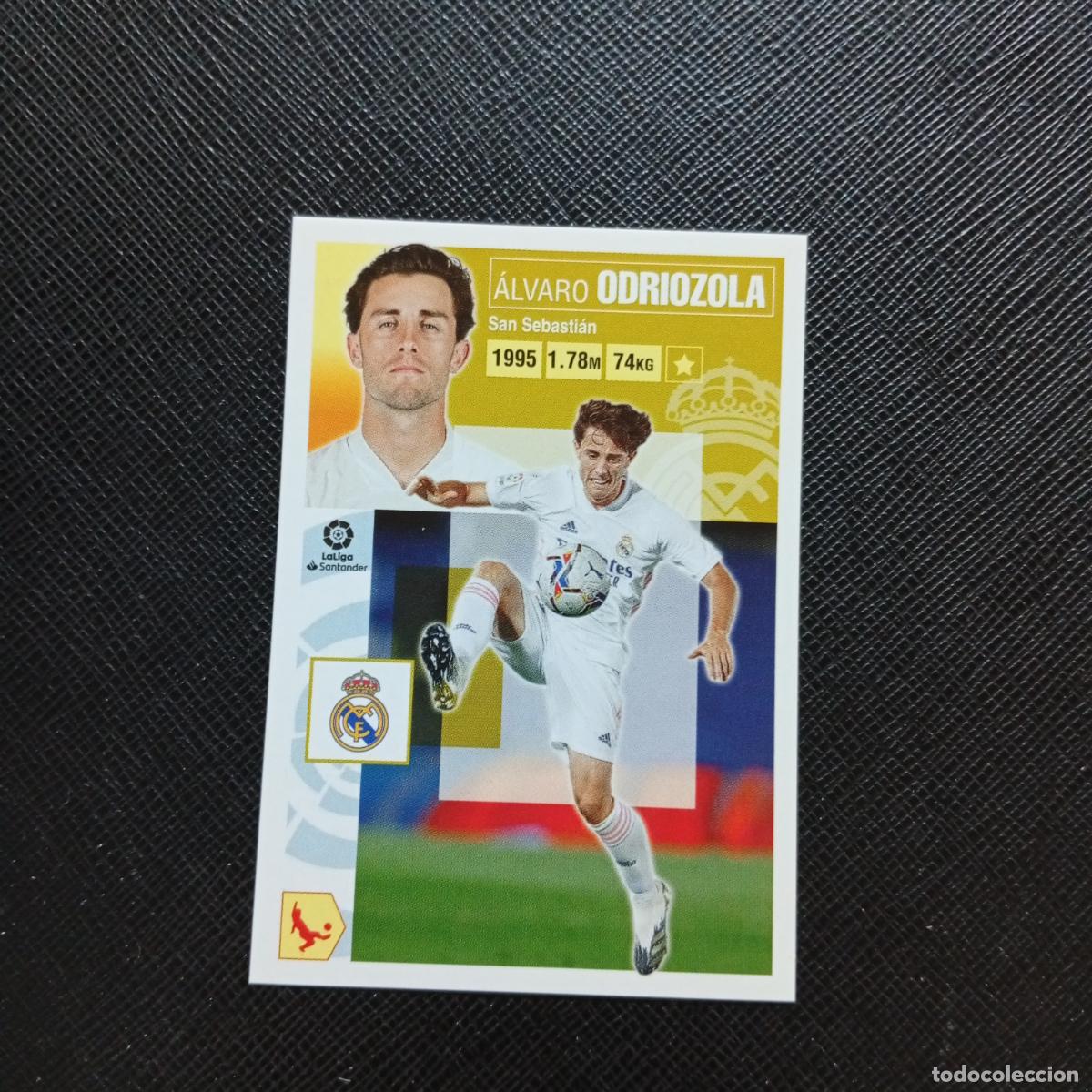 Football Stickers: ODRIOZOLA REAL MADRID ESTE 2020 2021 CROMO FUTBOL LIGA 20 21 - SIN PEGAR - A97 PG280 COLOCA