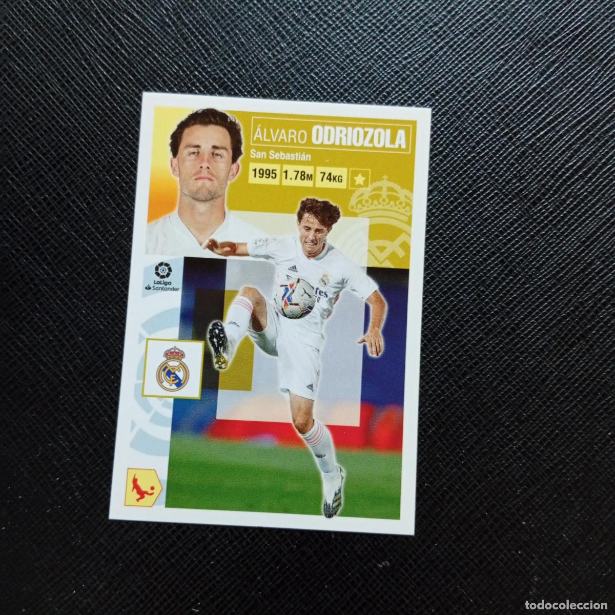 Football Stickers: ODRIOZOLA REAL MADRID ESTE 2020 2021 CROMO FUTBOL LIGA 20 21 - SIN PEGAR - A97 PG289 COLOCA