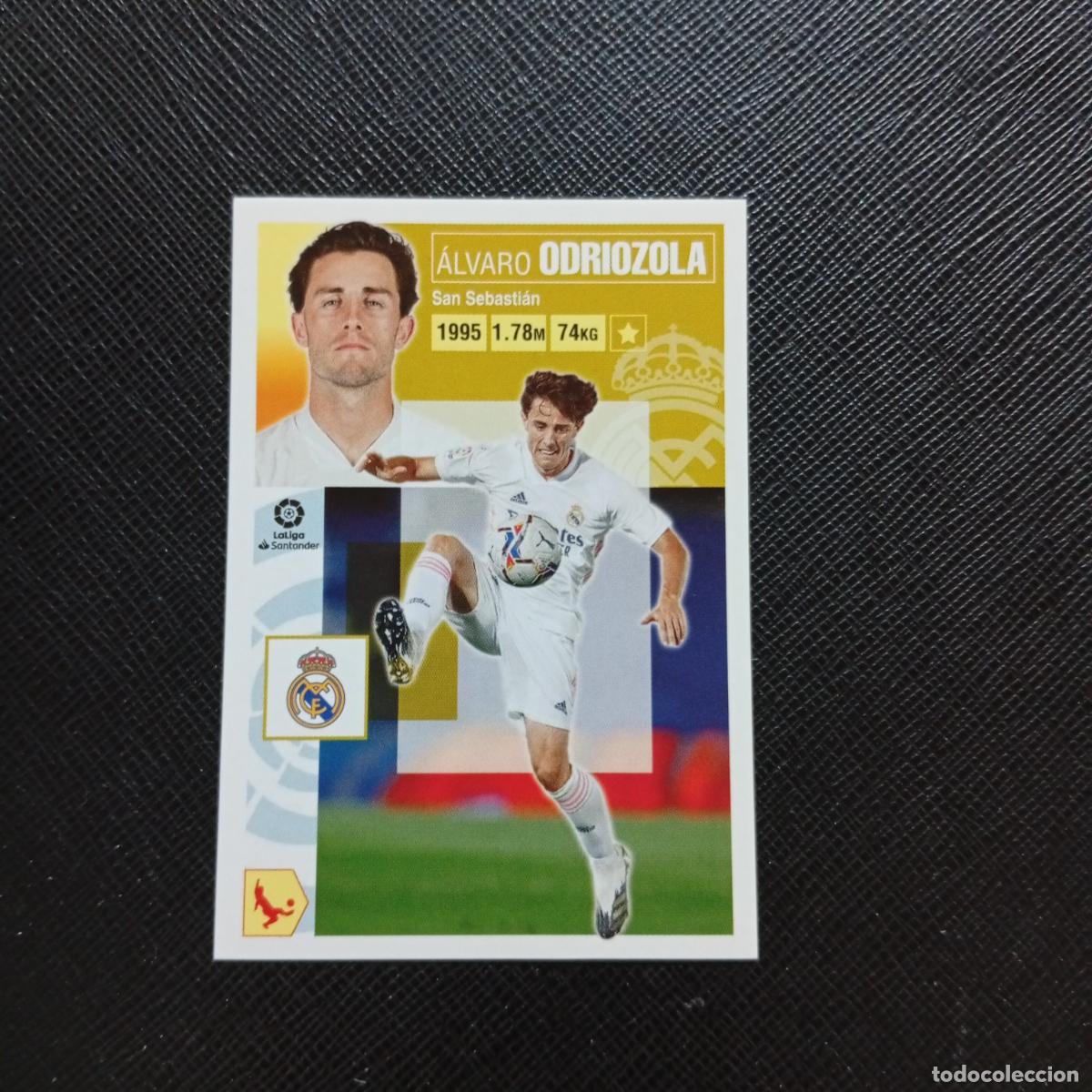 Football Stickers: ODRIOZOLA REAL MADRID ESTE 2020 2021 CROMO FUTBOL LIGA 20 21 - SIN PEGAR - A97 PG289 COLOCA