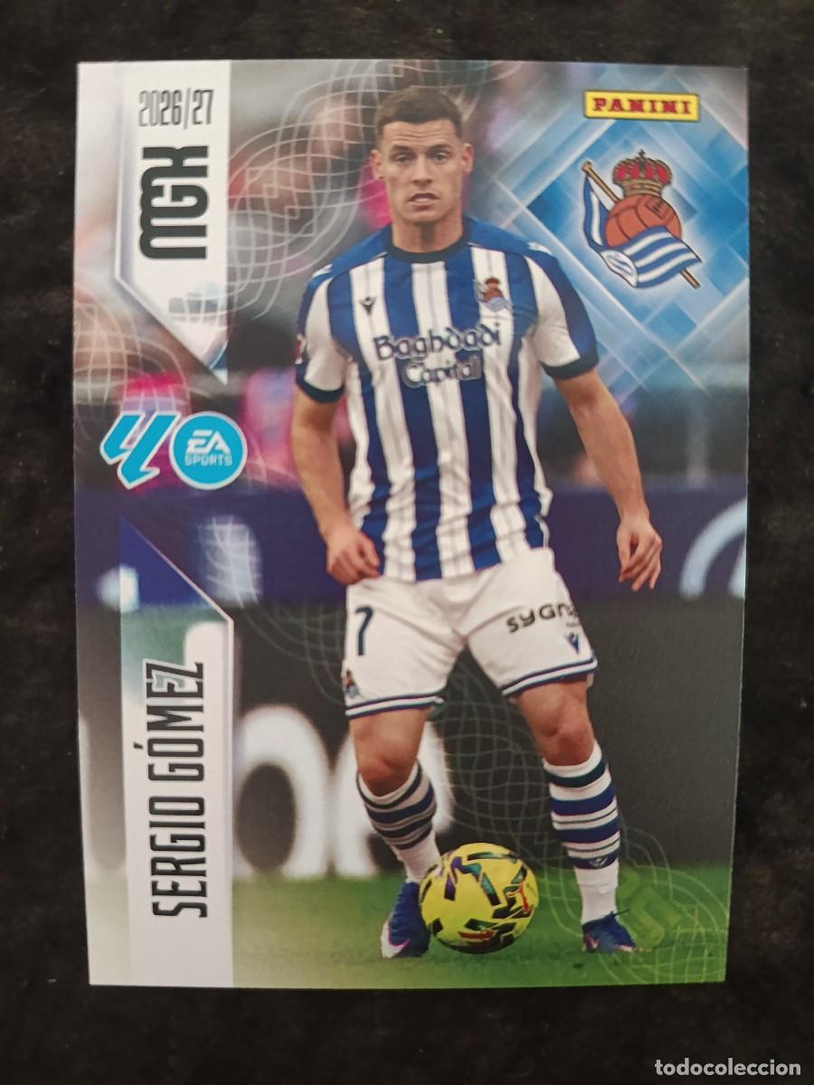 Cromos de f&uacute;tbol: MGK 2026/27 MEGACRACKS PANINI. #313 SERGIO G&Oacute;MEZ. R.SOCIEDAD.