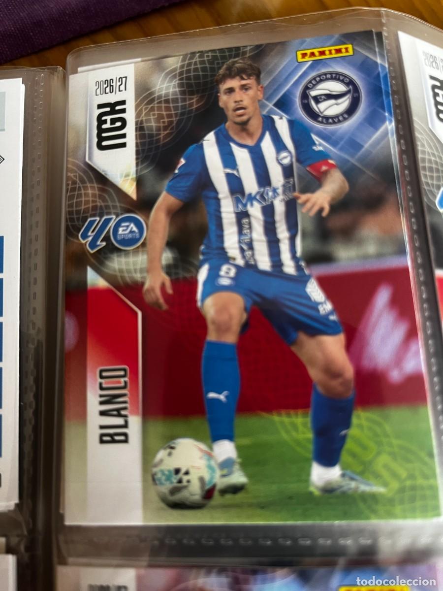 Cromos de f&uacute;tbol: MEGACRACKS MGK 2026 2027 26 27 PANINI N&ordm; 28 BLANCO ALAVES