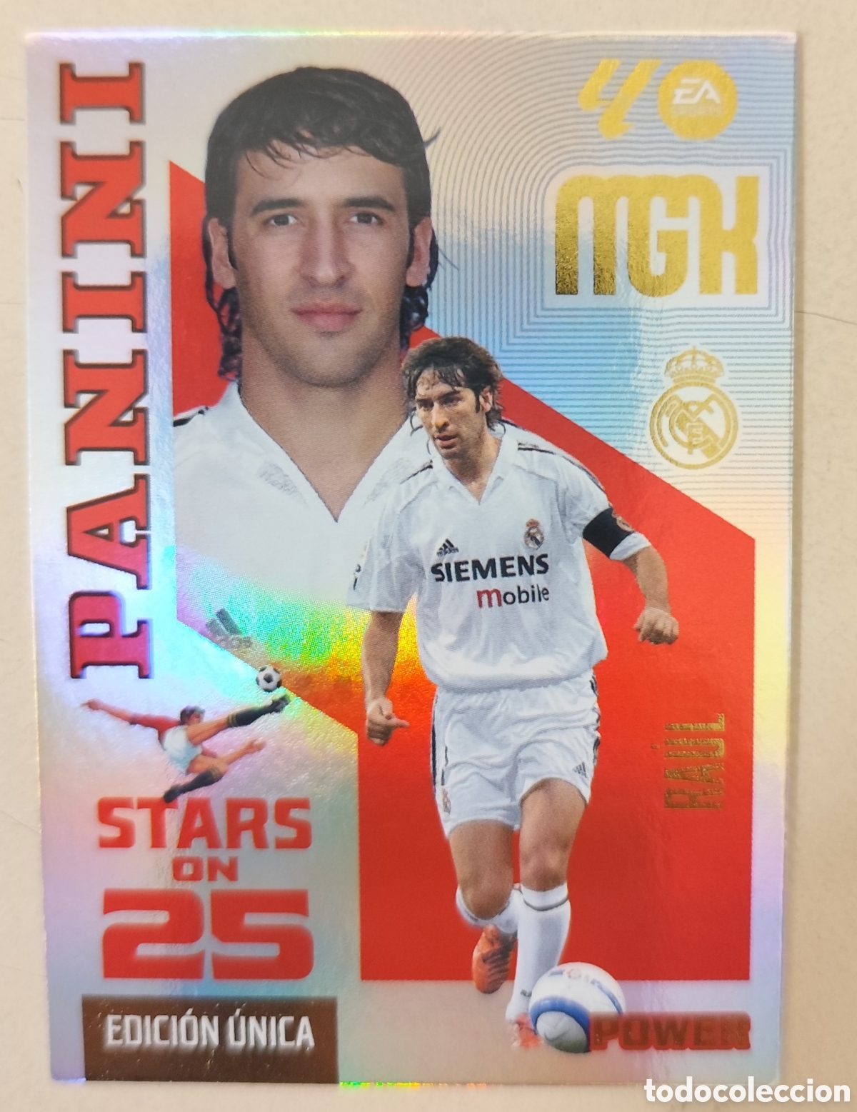 Cromos de f&uacute;tbol: MEGACRACKS STARS ON 25 POWER 2026 2027 426 P RAUL 26 27