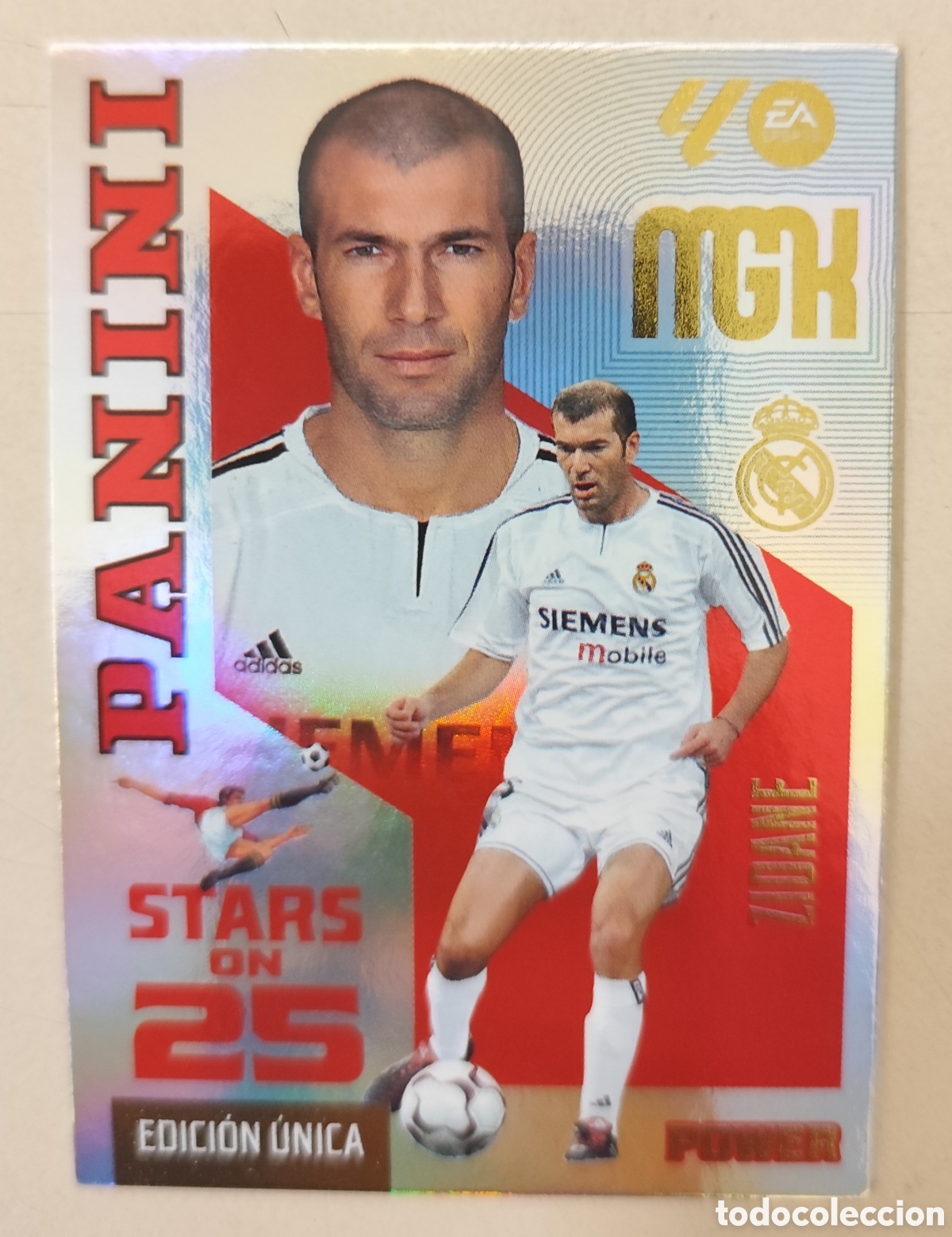 Cromos de f&uacute;tbol: MEGACRACKS STARS ON 25 POWER 2026 2027 430 P ZIDANE 26 27