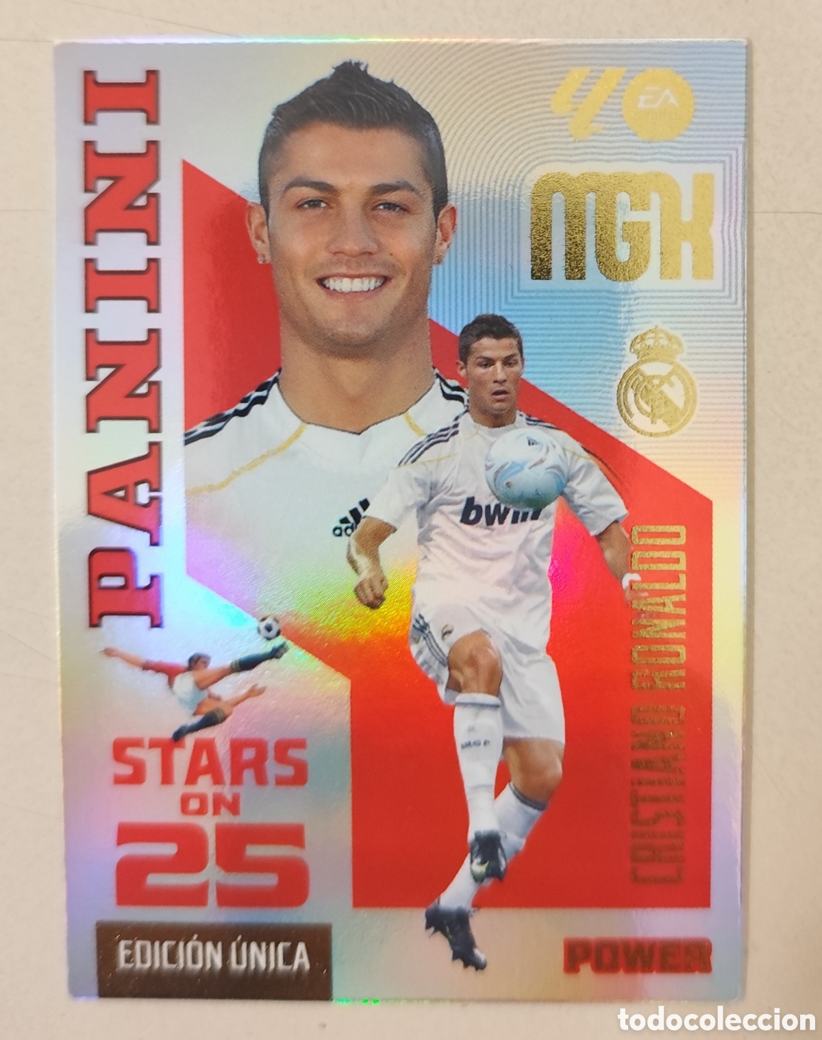 Cartes &agrave; collectionner de Football: MEGACRACKS STARS ON 25 POWER 2026 2027 442 P CRISTIANO RONALDO 26 27