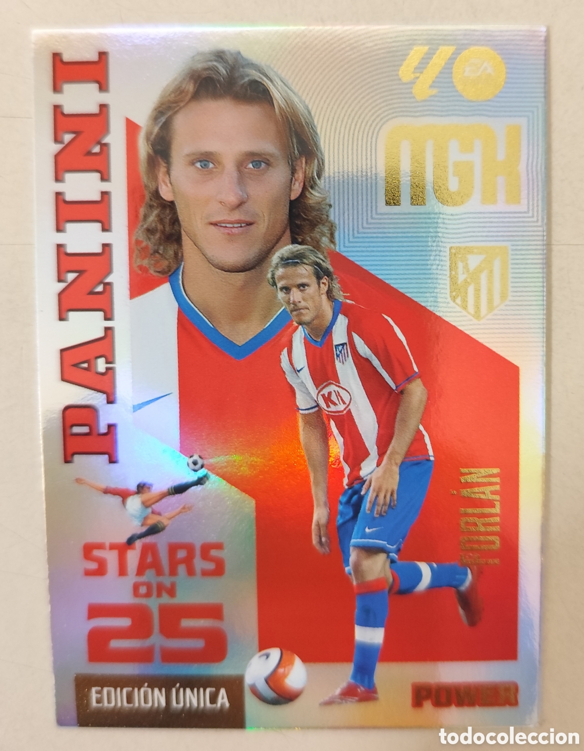Cartes &agrave; collectionner de Football: MEGACRACKS STARS ON 25 POWER 2026 2027 439 P FORLAN 26 27