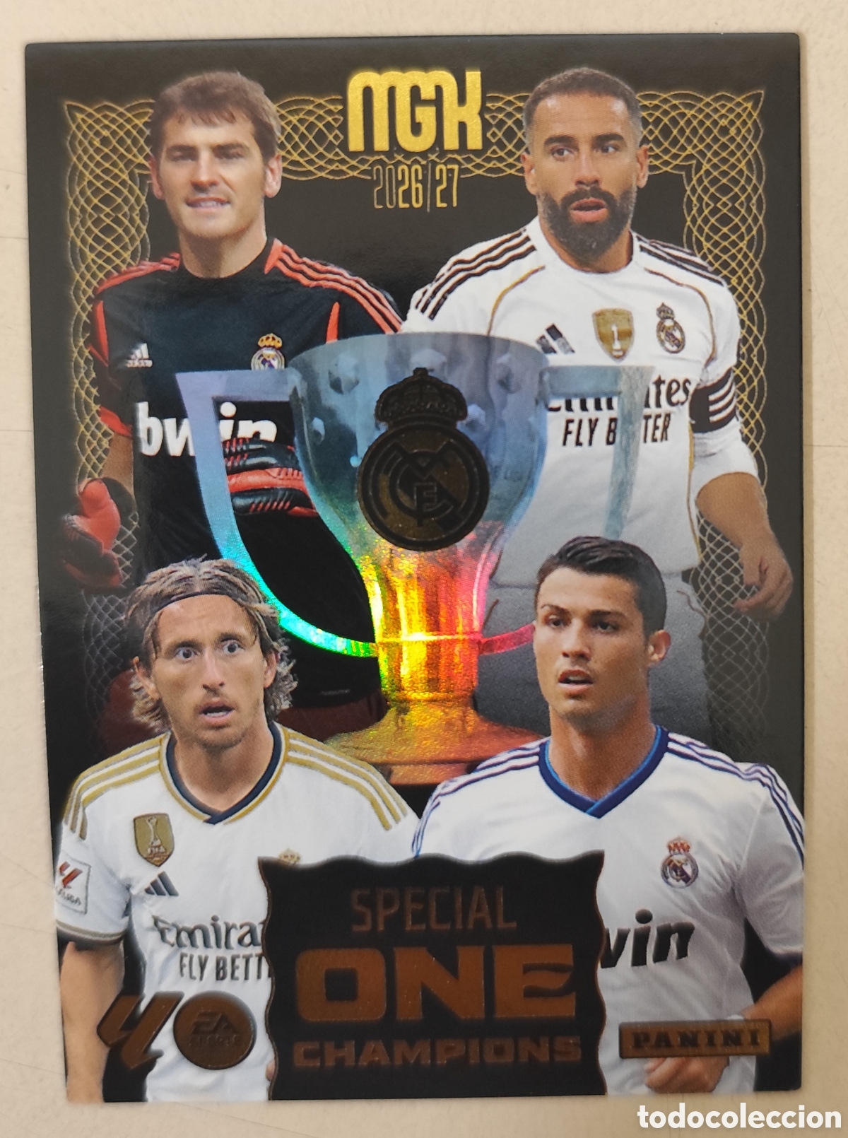 Cromos de Futebol: MEGACRACKS CHAMPIONS SPECIAL ONE POWER 2026 2027 REAL MADRID 26 27