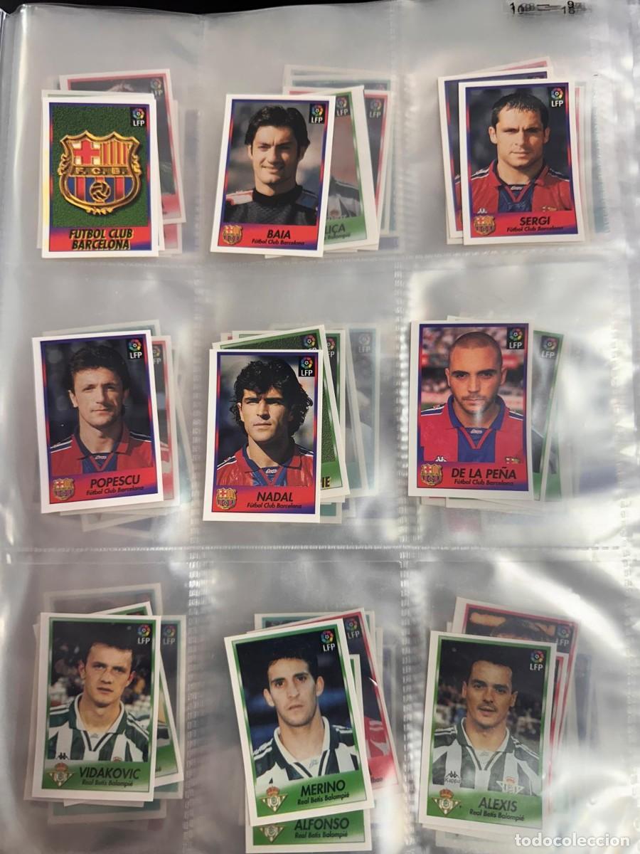 Cromos de Futebol: 264 Cromos diferentes Coleccion Avanzada Panini Bollycao Liga 96 97 1996 1997 sin pegar