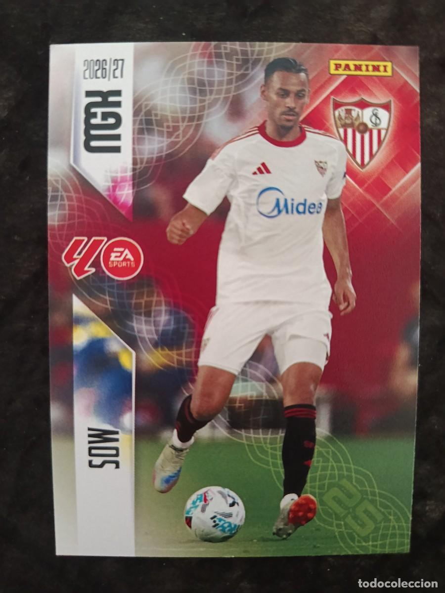 Cartes &agrave; collectionner de Football: MGK 2026/27 MEGACRACKS PANINI. #336 SOW. SEVILLA FC.