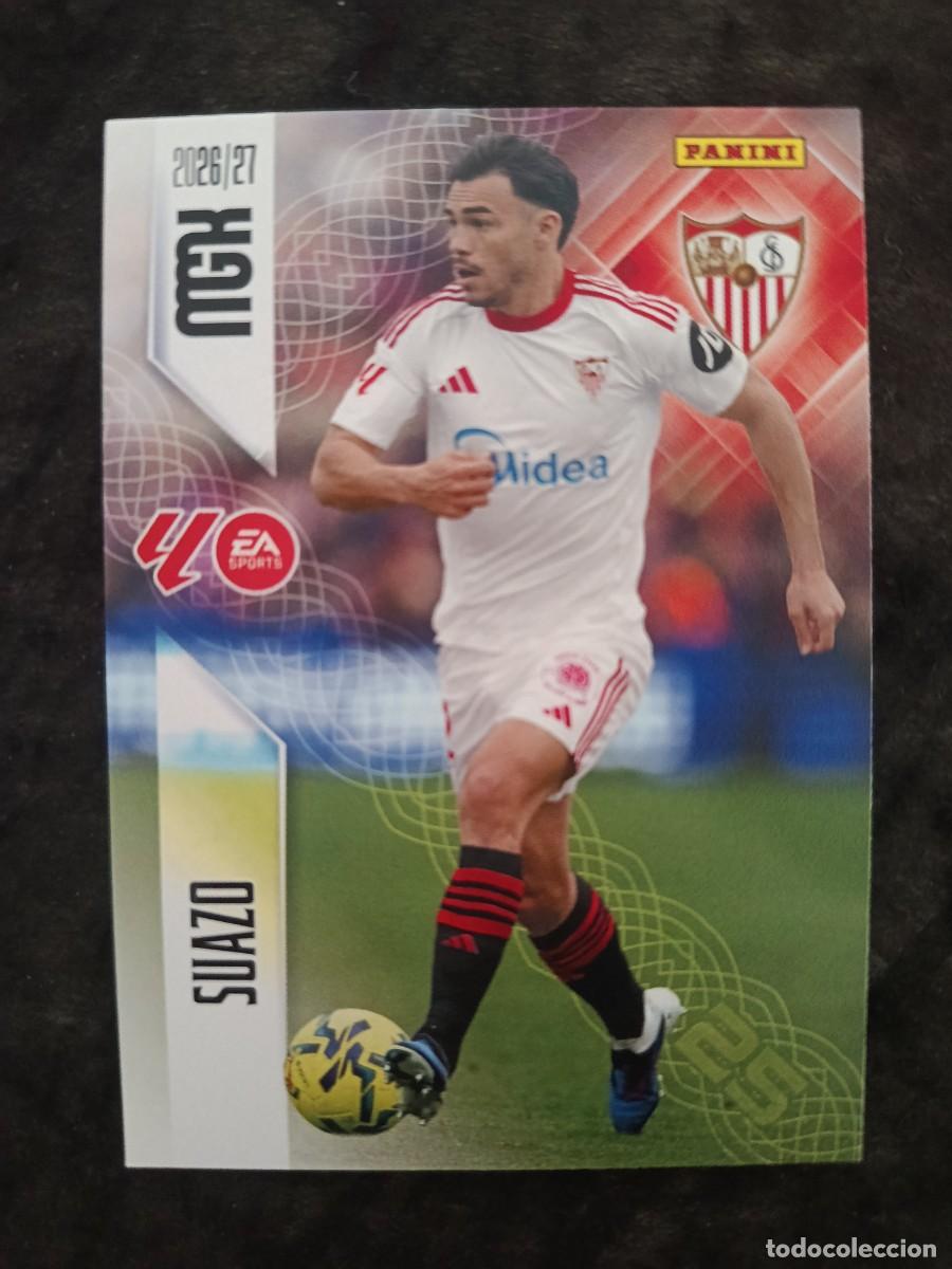 Cartes &agrave; collectionner de Football: MGK 2026/27 MEGACRACKS PANINI. #333 SUAZO. SEVILLA FC.