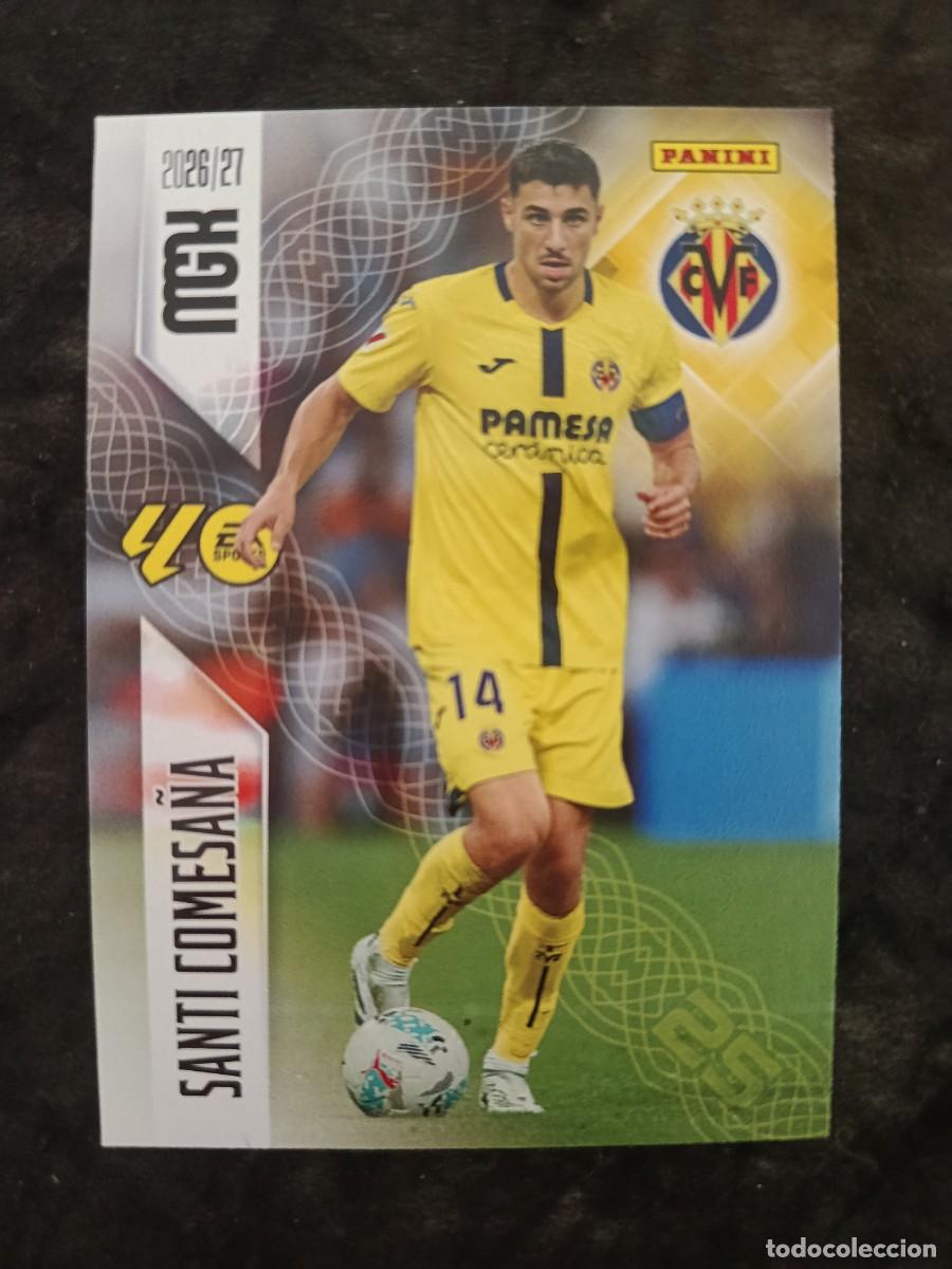 Cartes &agrave; collectionner de Football: MGK 2026/27 MEGACRACKS PANINI. #370 SANTI COMESA&Ntilde;A. VILLARREAL CF.