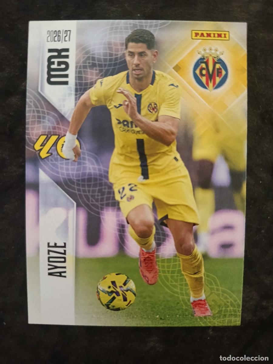Cromos de Futebol: MGK 2026/27 MEGACRACKS PANINI. #377 AYOZE. VILLARREAL CF.