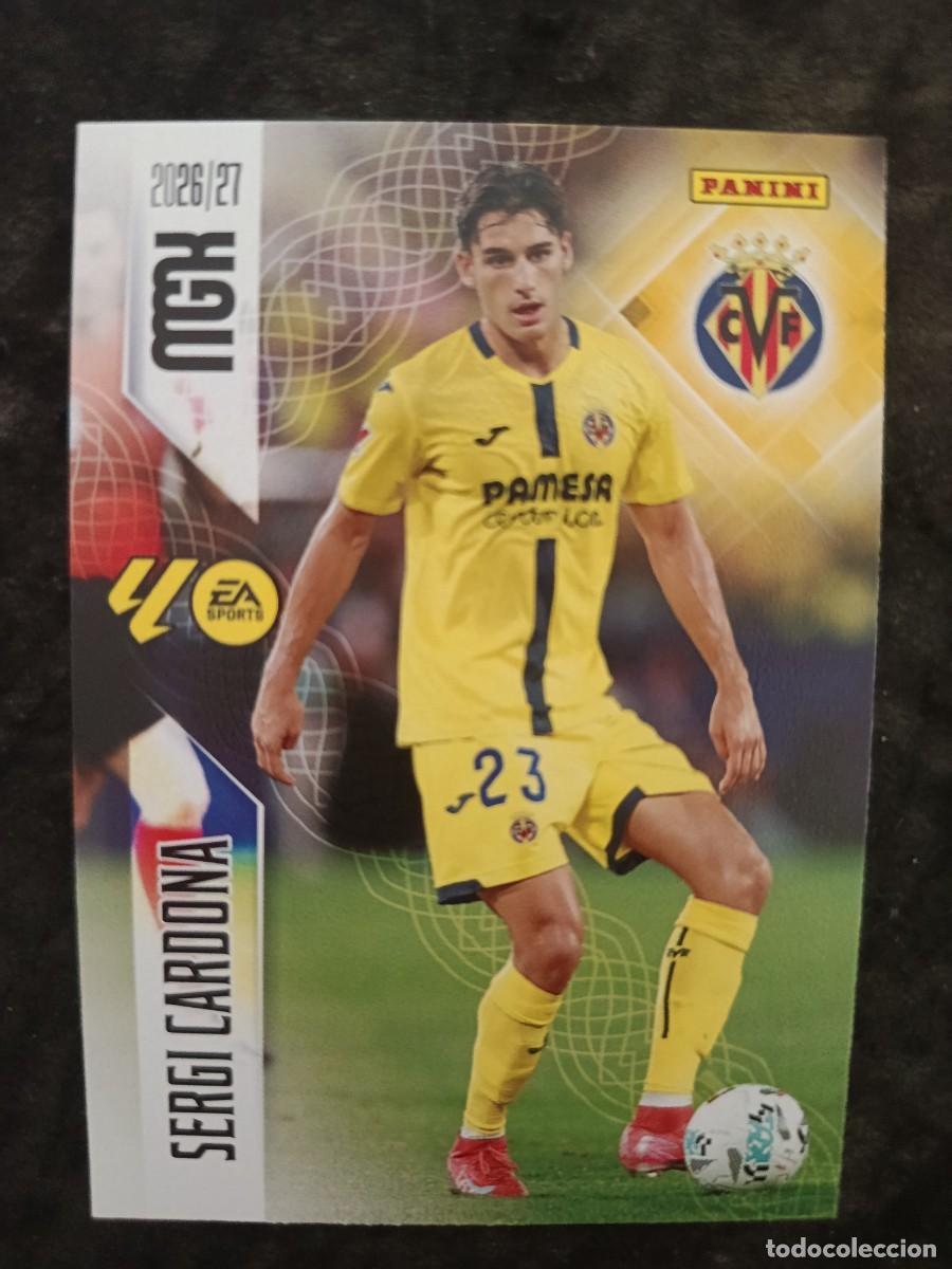 Cromos de Futebol: MGK 2026/27 MEGACRACKS PANINI. #369 SERGI CARDONA. VILLARREAL CF.