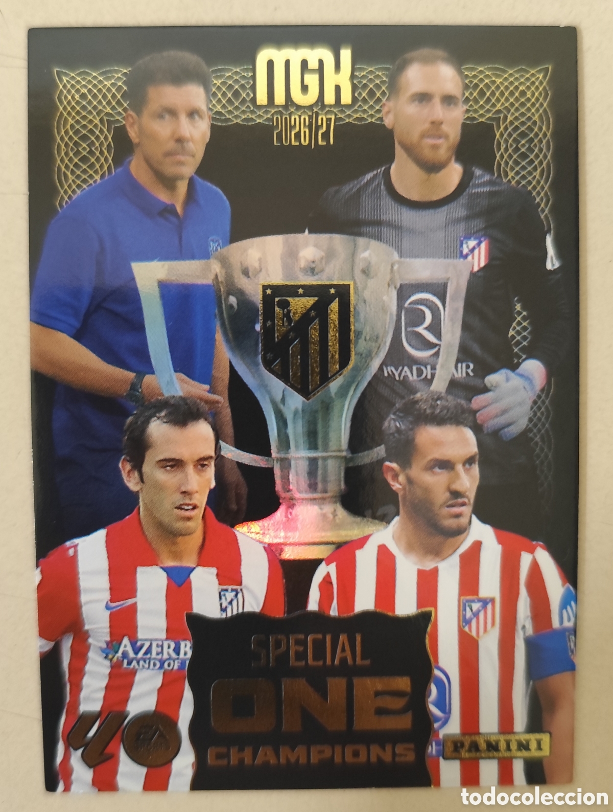 Cromos de Futebol: MEGACRACKS CHAMPIONS SPECIAL ONE POWER 2026 2027 ATL&Eacute;TICO DE MADRID 26 27