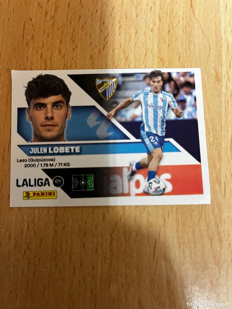Cromos de f&uacute;tbol: LIGA ESTE 2026 2027 26 27 PANINI N&ordm; 17 LOBETE MALAGA